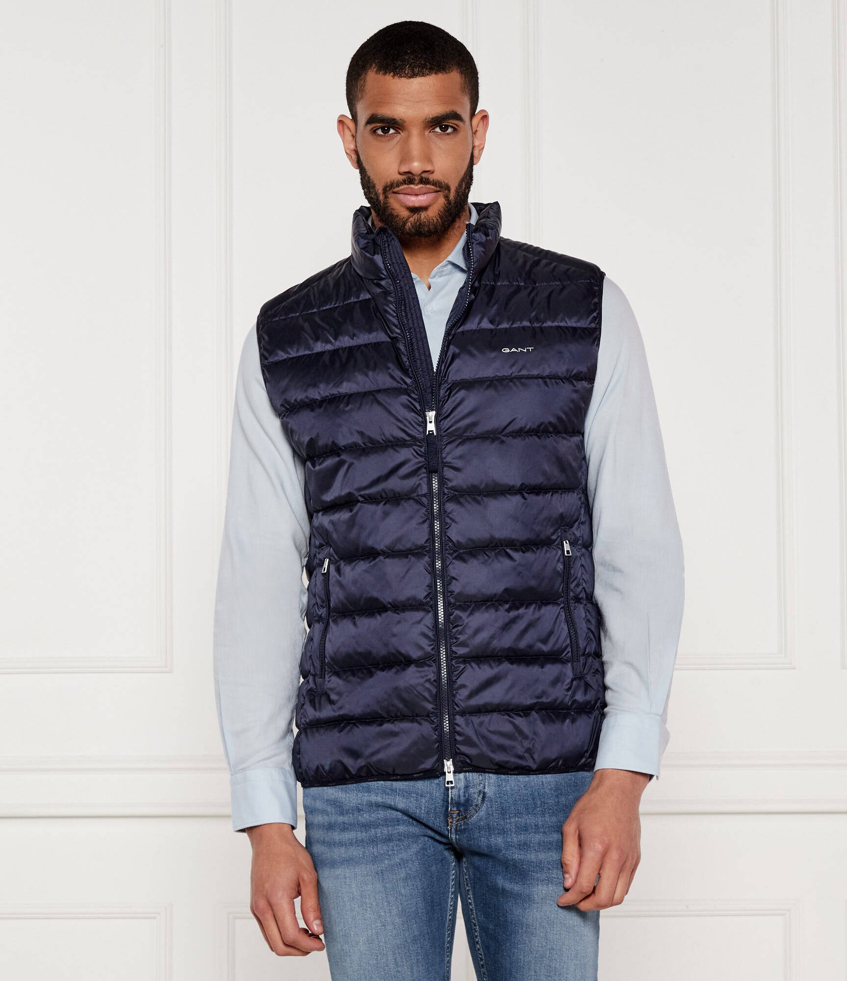 Gant De puf vestă | Regular Fit