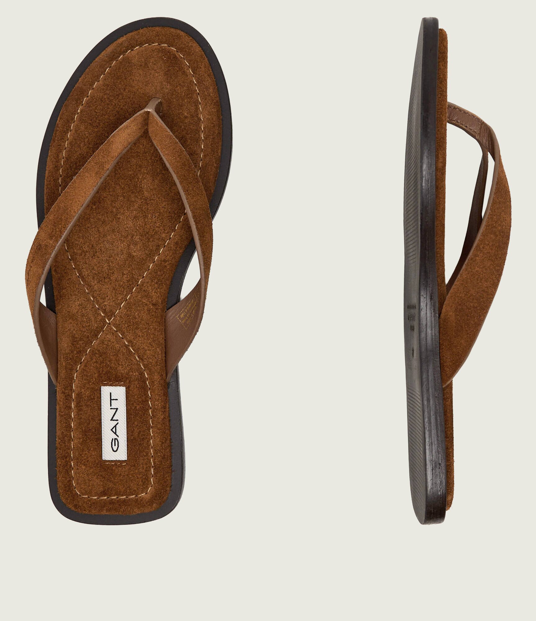 Gant Flip flops Sunlaz | piele întoarsă