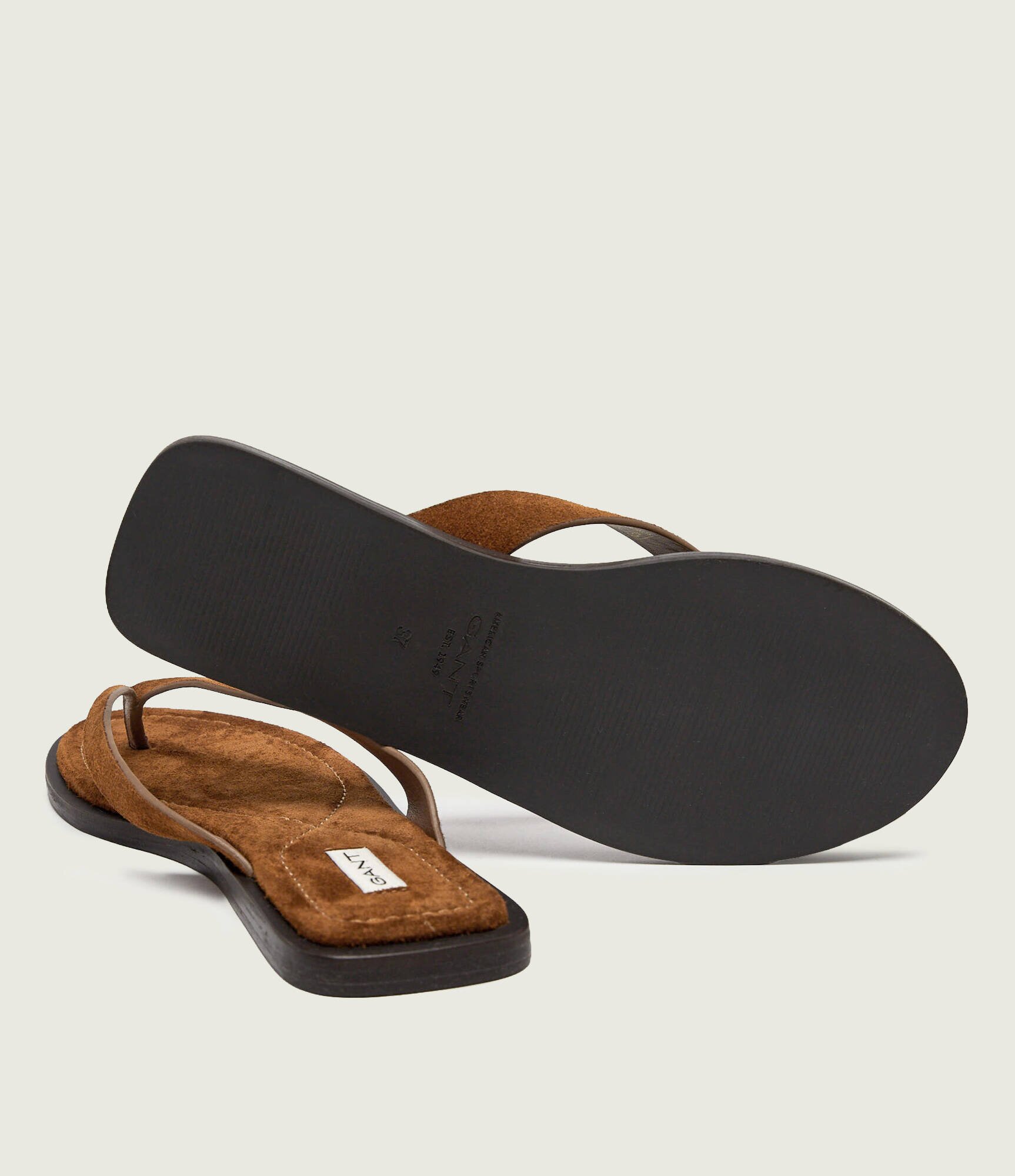 Gant Flip flops Sunlaz | piele întoarsă