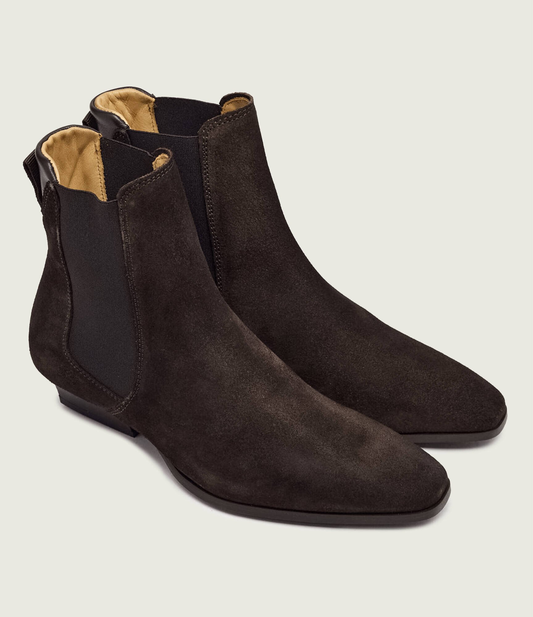 Gant Ghete chelsea Bassotte | piele întoarsă