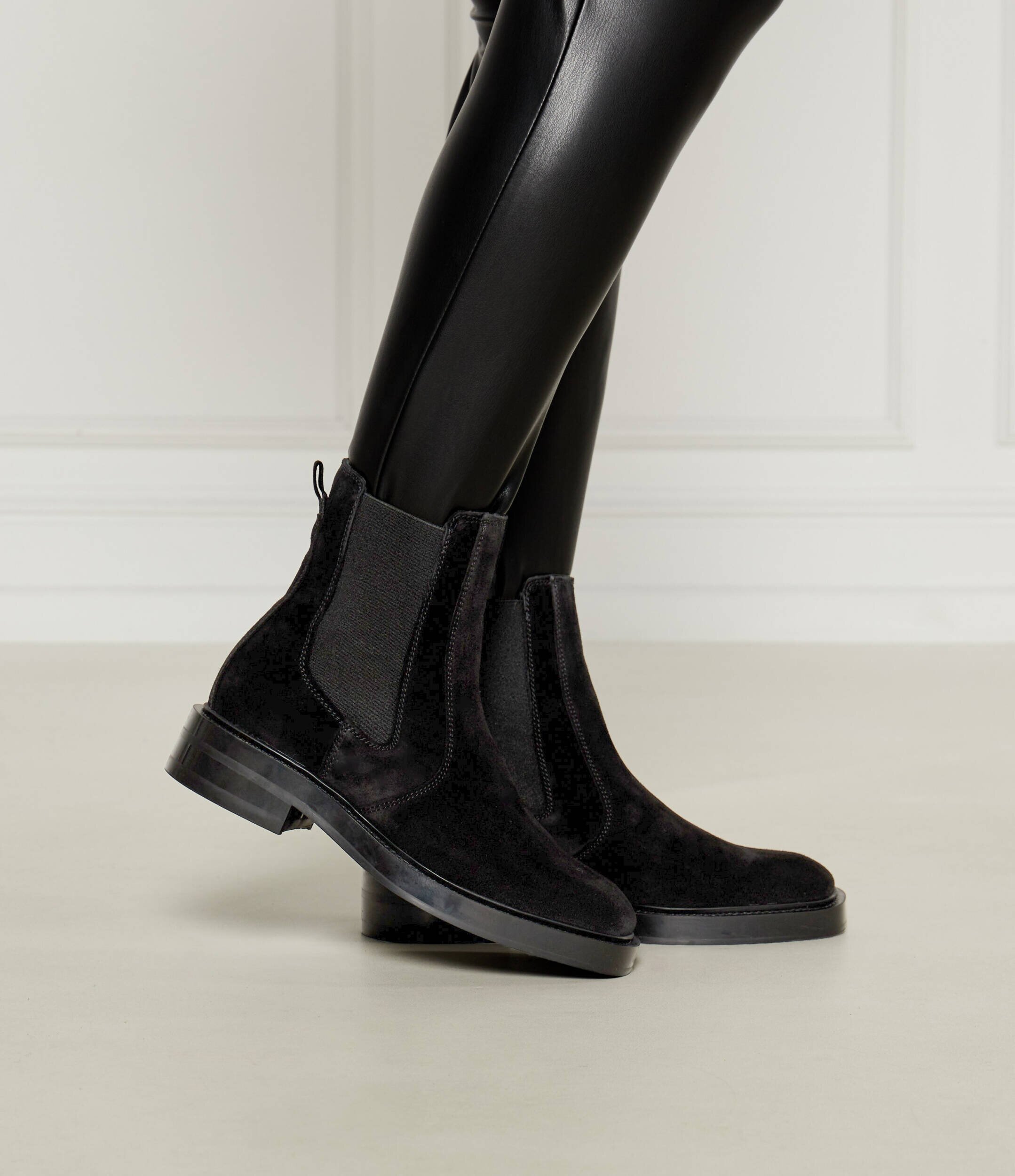 Gant Ghete chelsea Fallwi | piele întoarsă