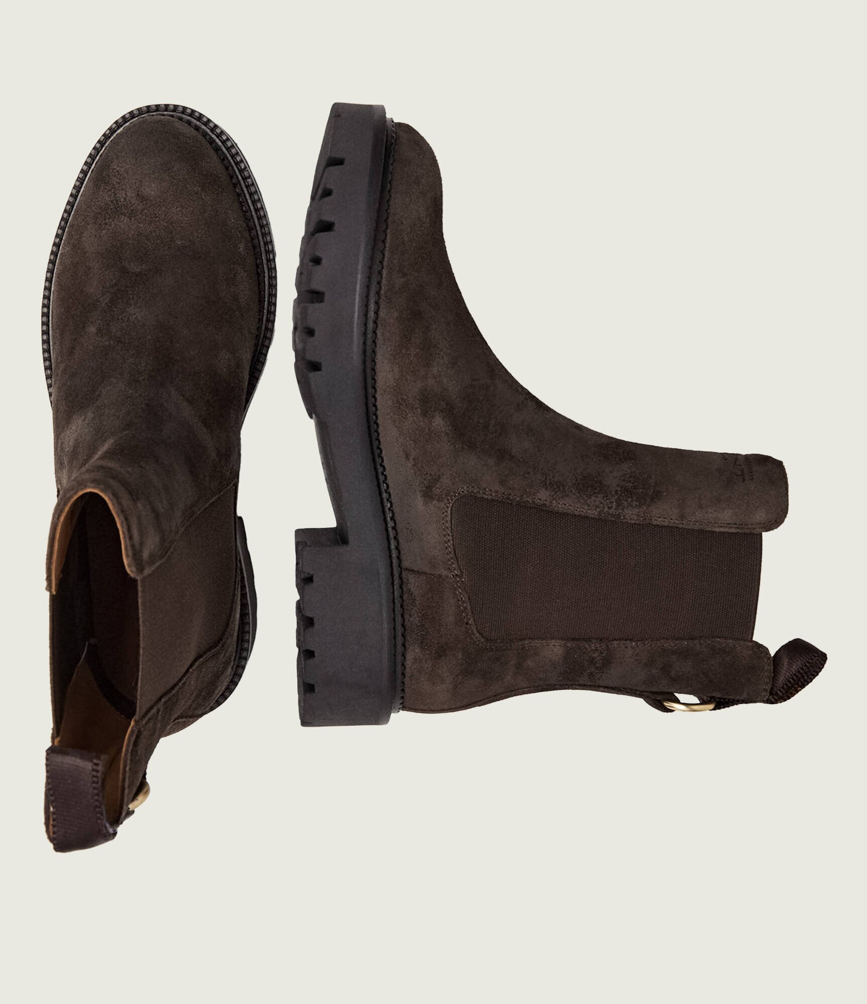 Gant Ghete chelsea Kelliin | piele întoarsă