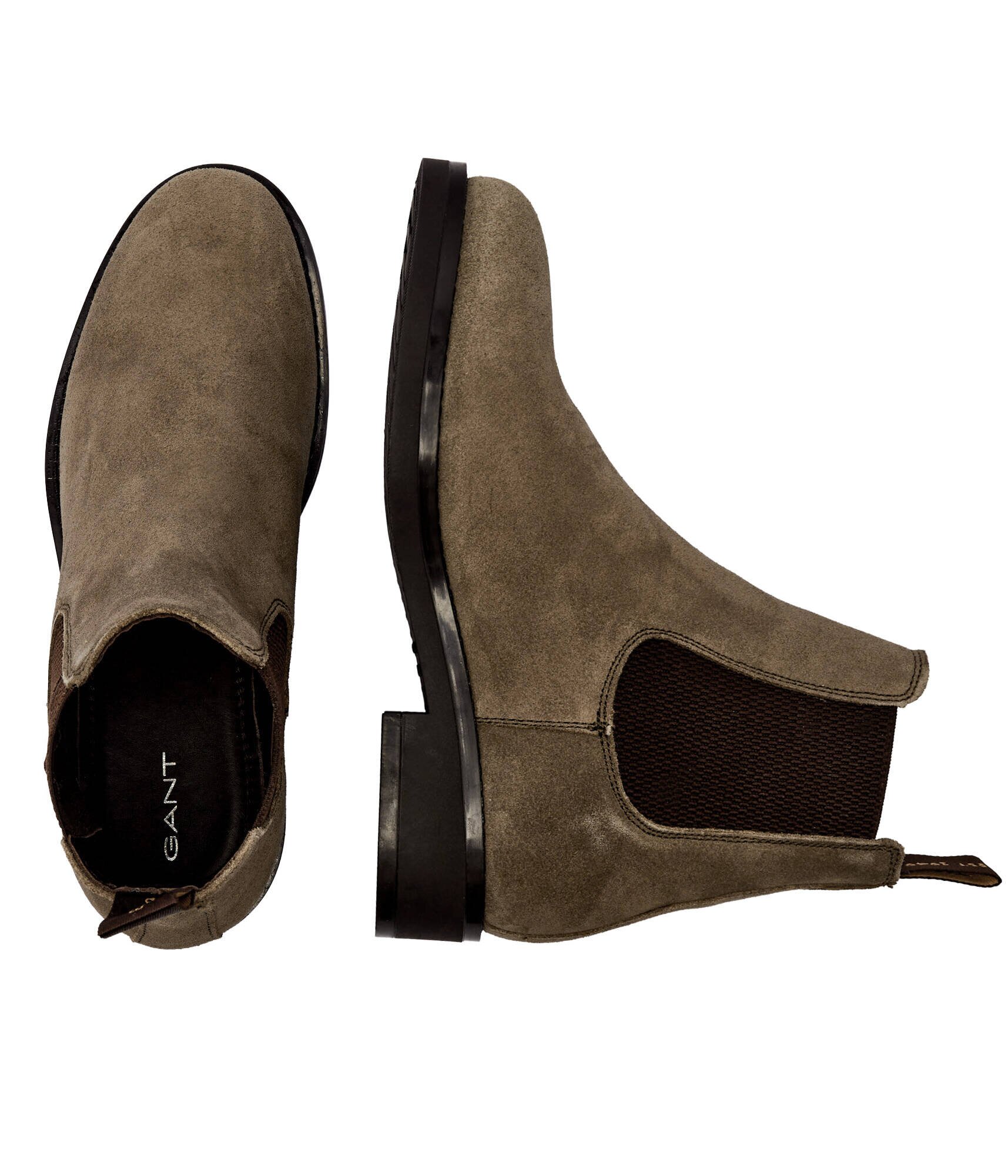 Gant Ghete chelsea Prepdale | piele întoarsă