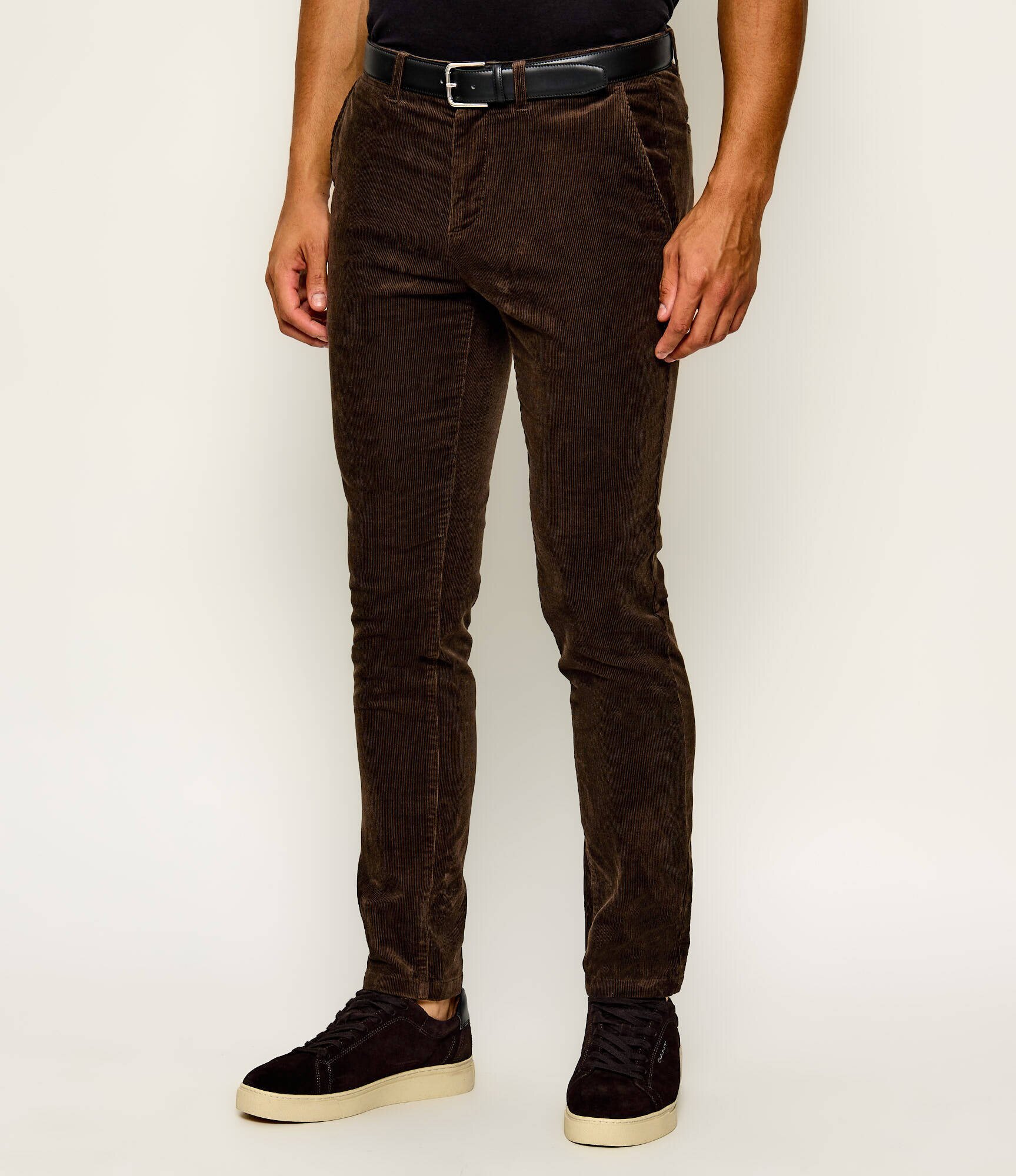 Gant Pantaloni chino | Slim Fit | catifea reiată