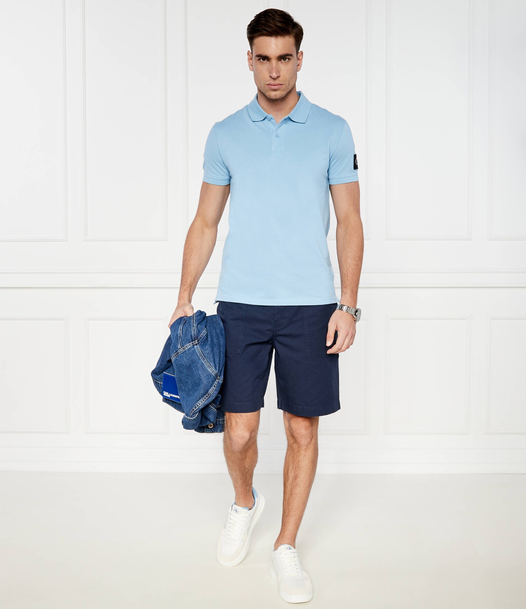 Gant Pantaloni scurți | Regular Fit | cu adaos de in