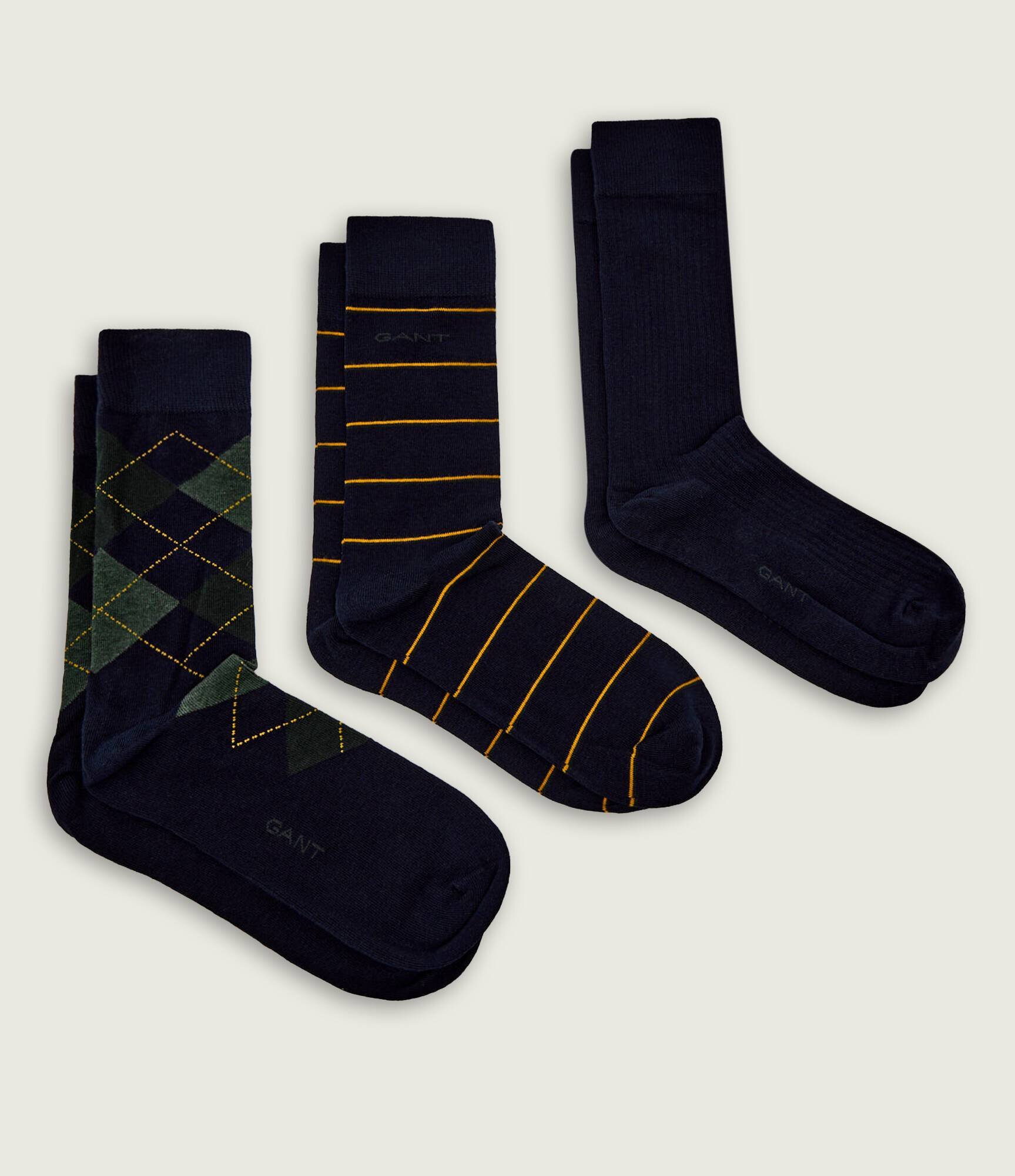 Gant Skarpety 3-pack