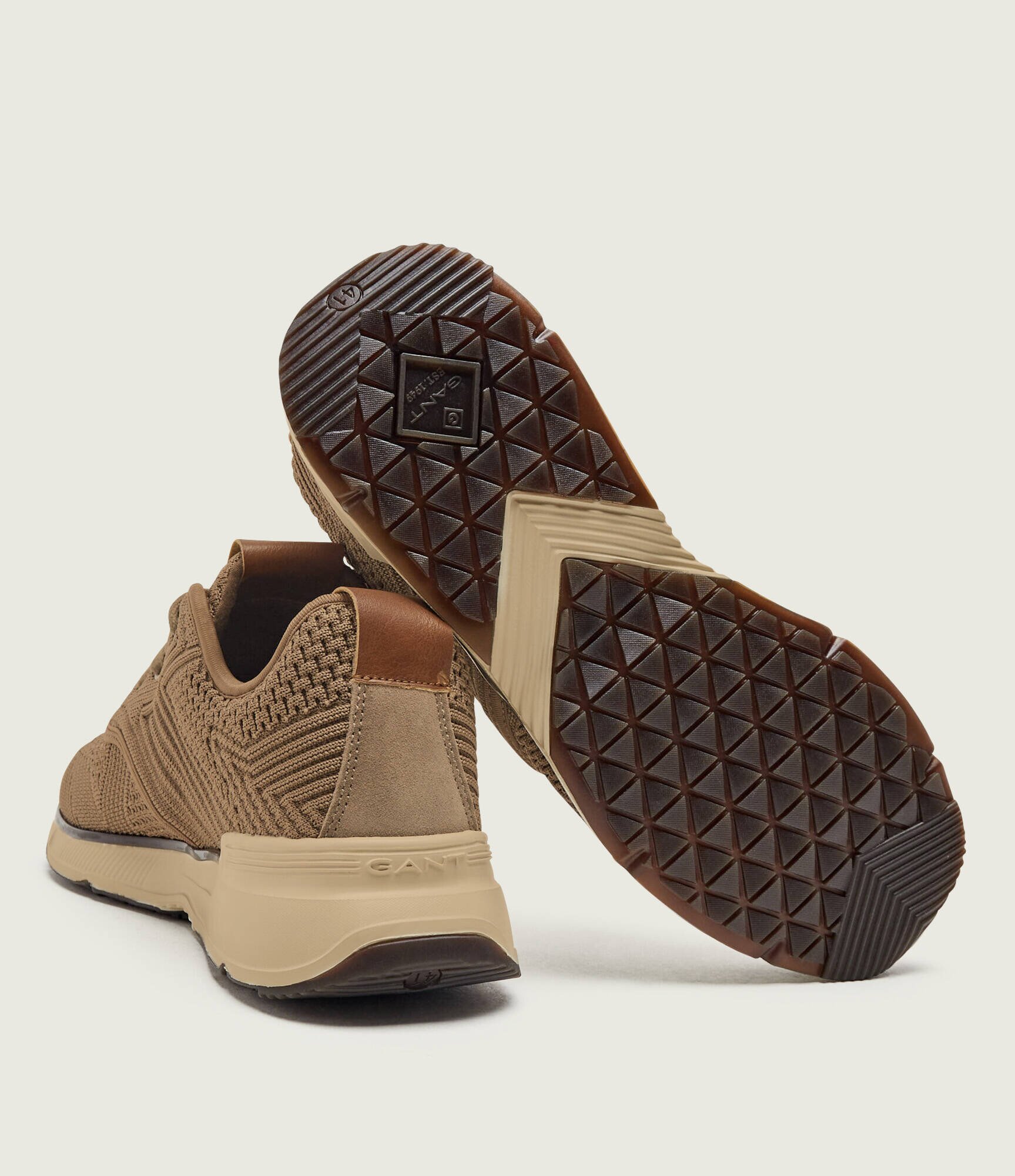 Gant Sneakers Beeker cu adaos de piele