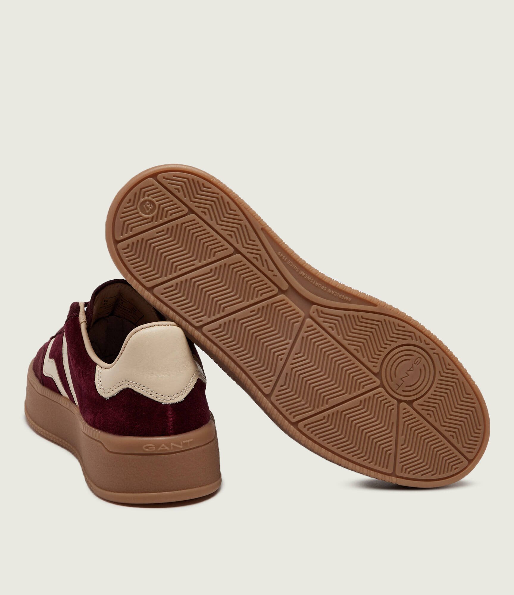 Gant Sneakers Cuzmani | piele întoarsă cu adaos de piele