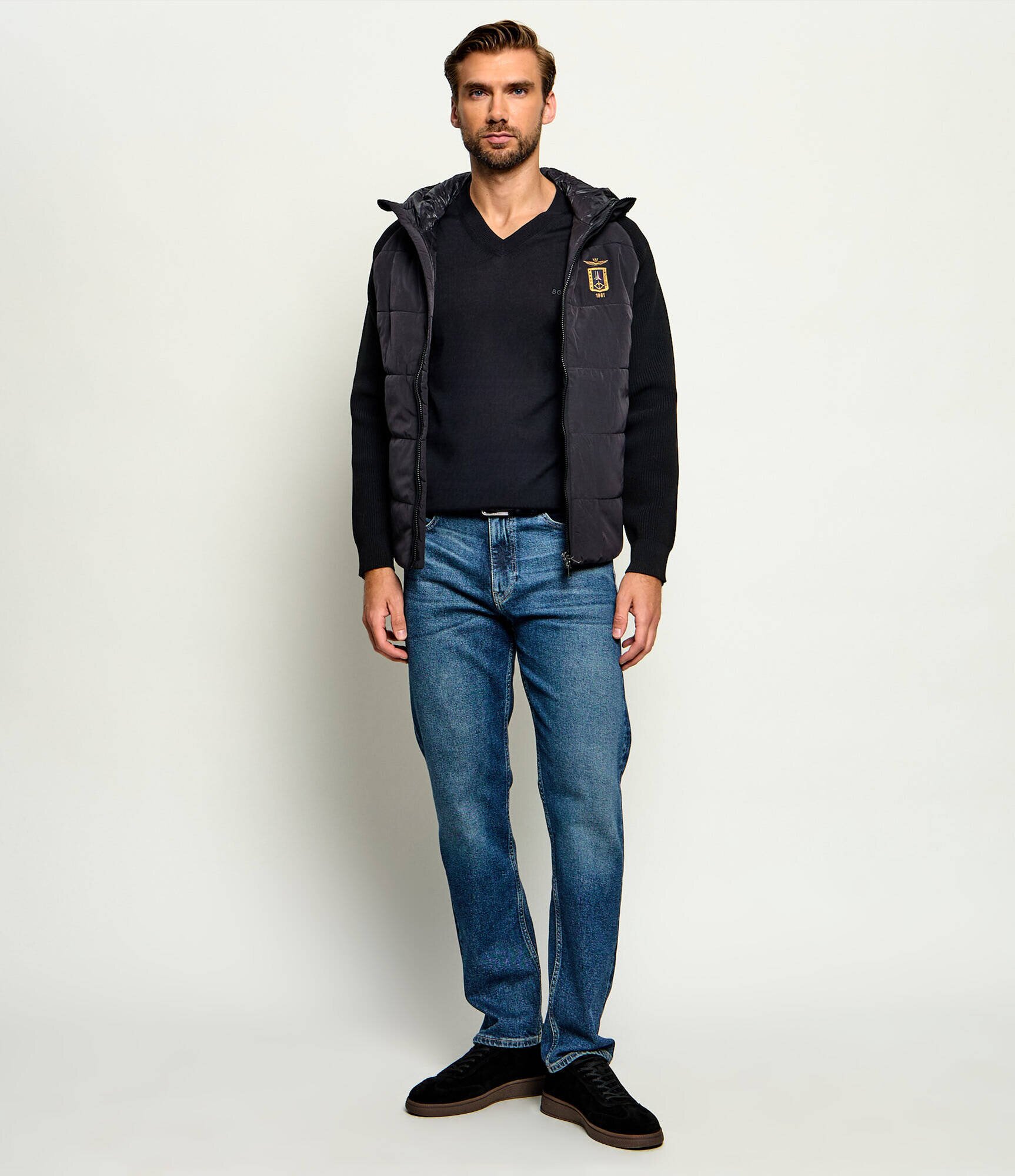Gant Sneakers Cuzmo | piele întoarsă cu adaos de piele