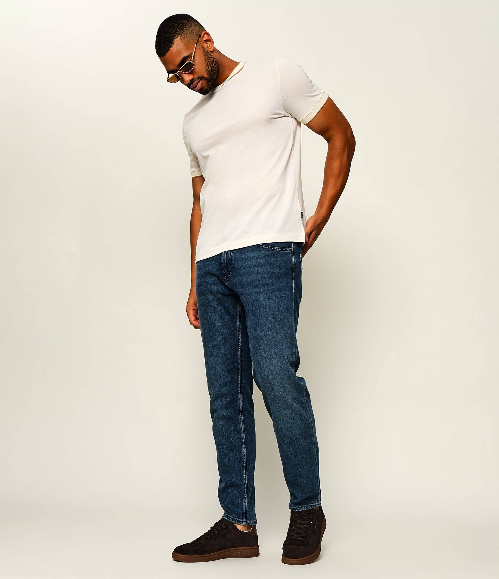 Gant Sneakers Cuzmo | piele întoarsă cu adaos de piele