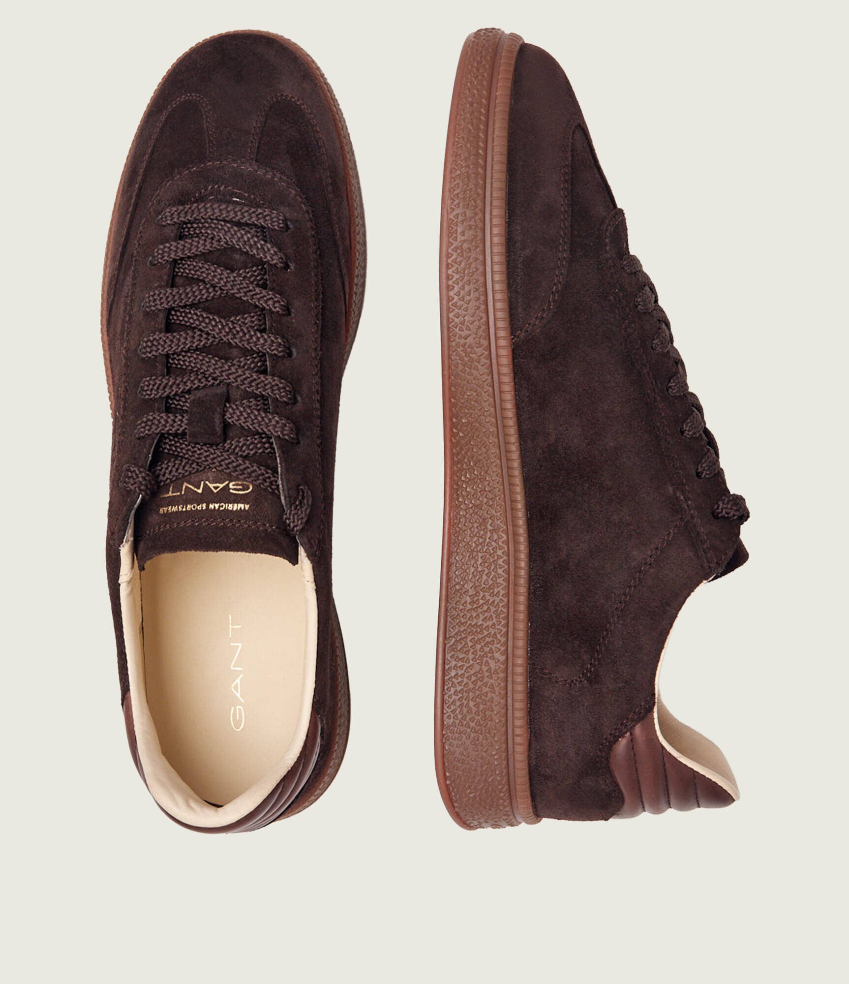 Gant Sneakers Cuzmo | piele întoarsă cu adaos de piele