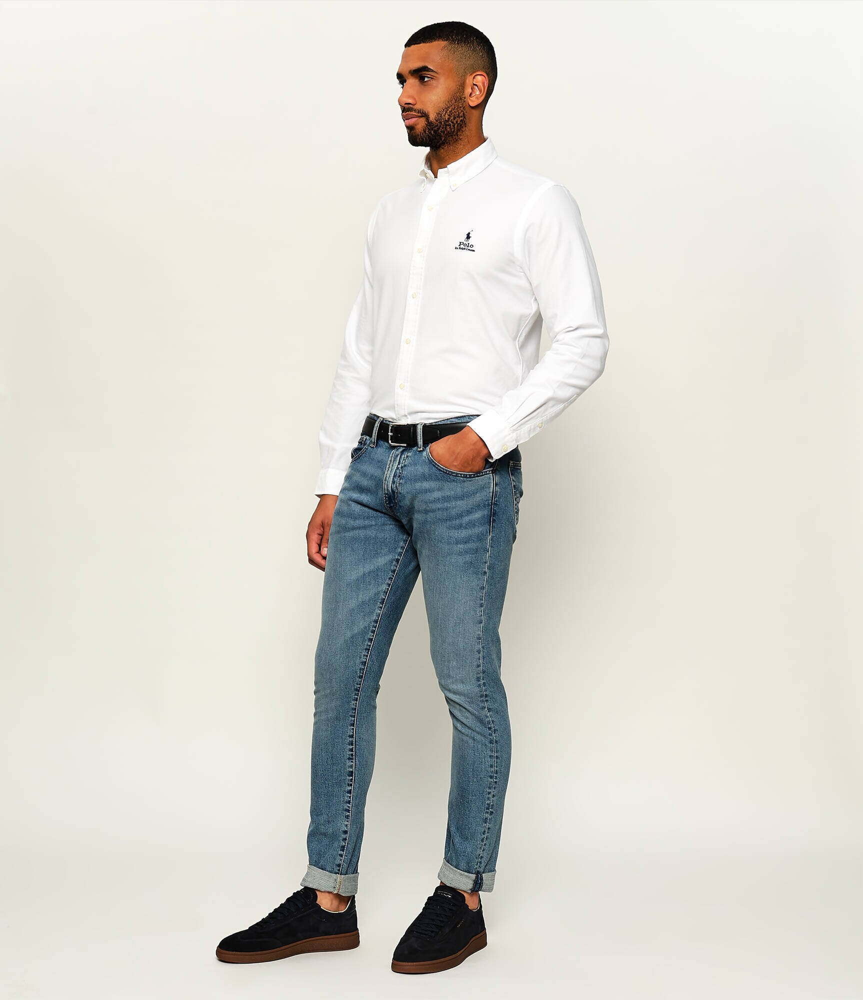 Gant Sneakers Cuzmo | piele întoarsă cu adaos de piele