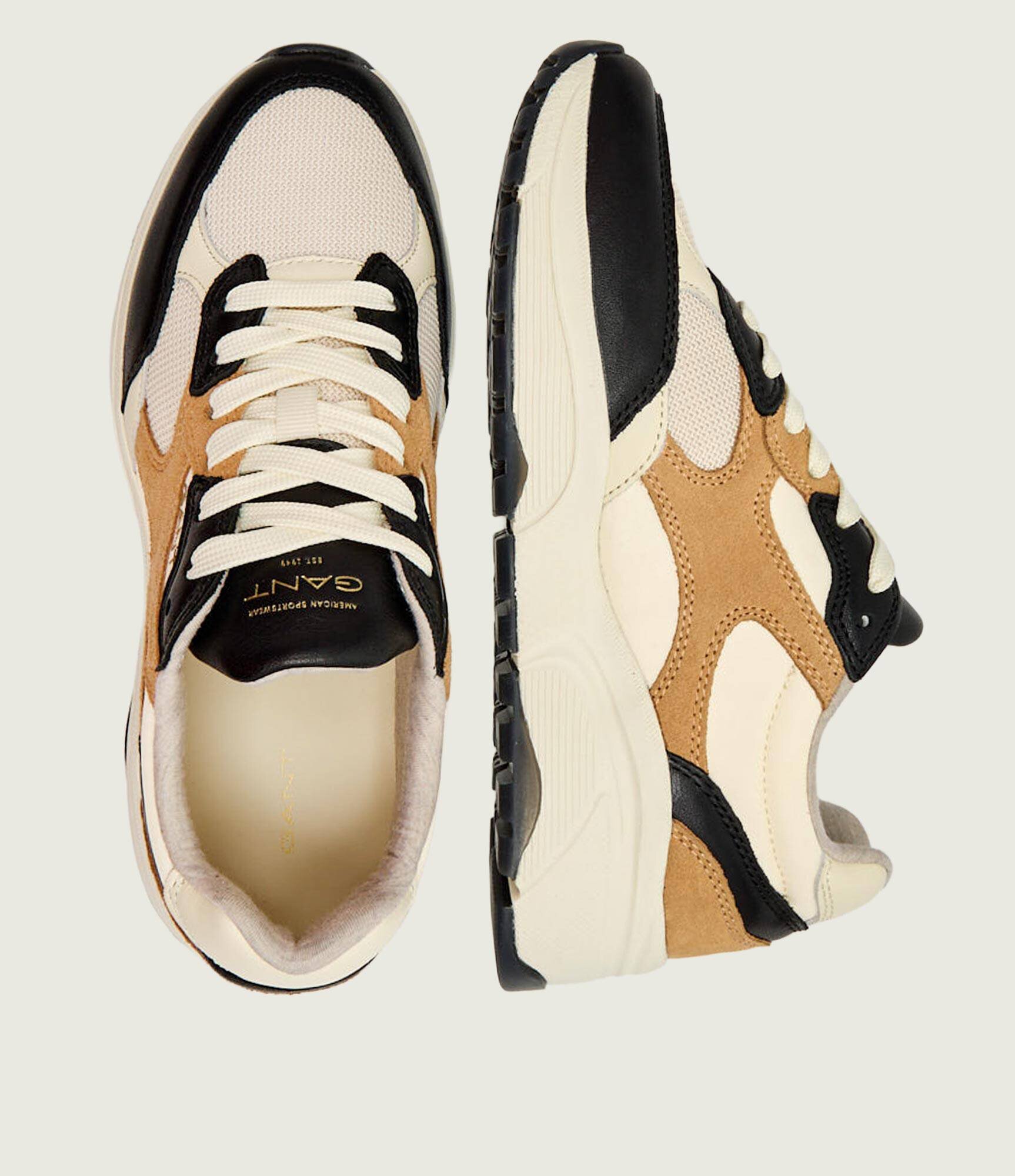 Gant Sneakers Newile | piele întoarsă