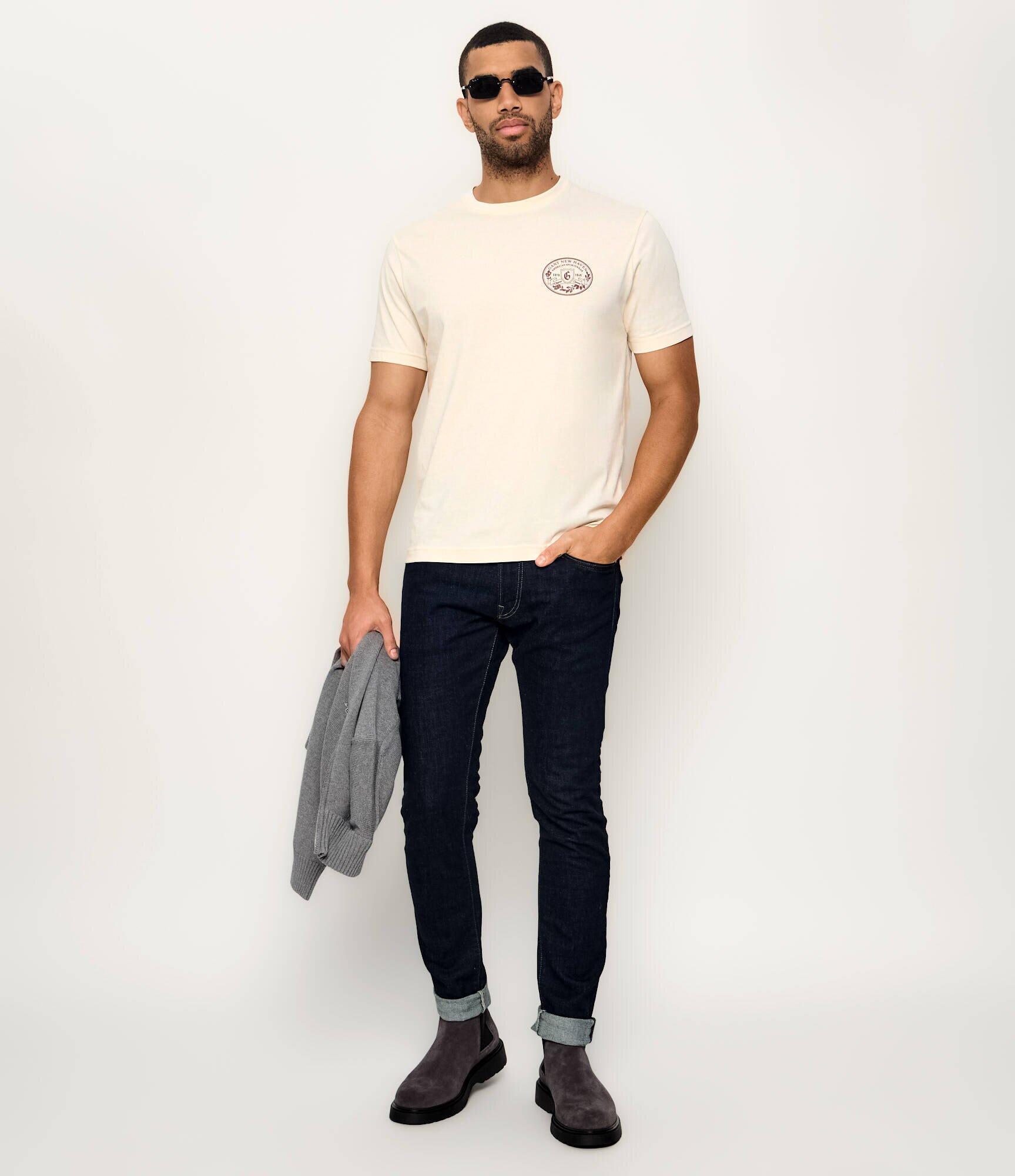 Gant Tricou Graphic | regular fit