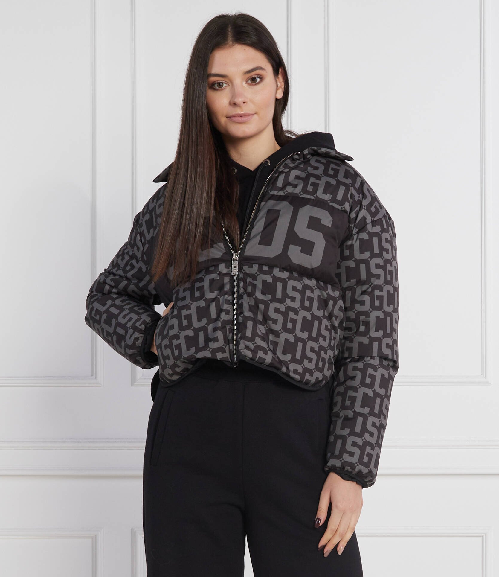 GCDS De puf geacă | Cropped Fit