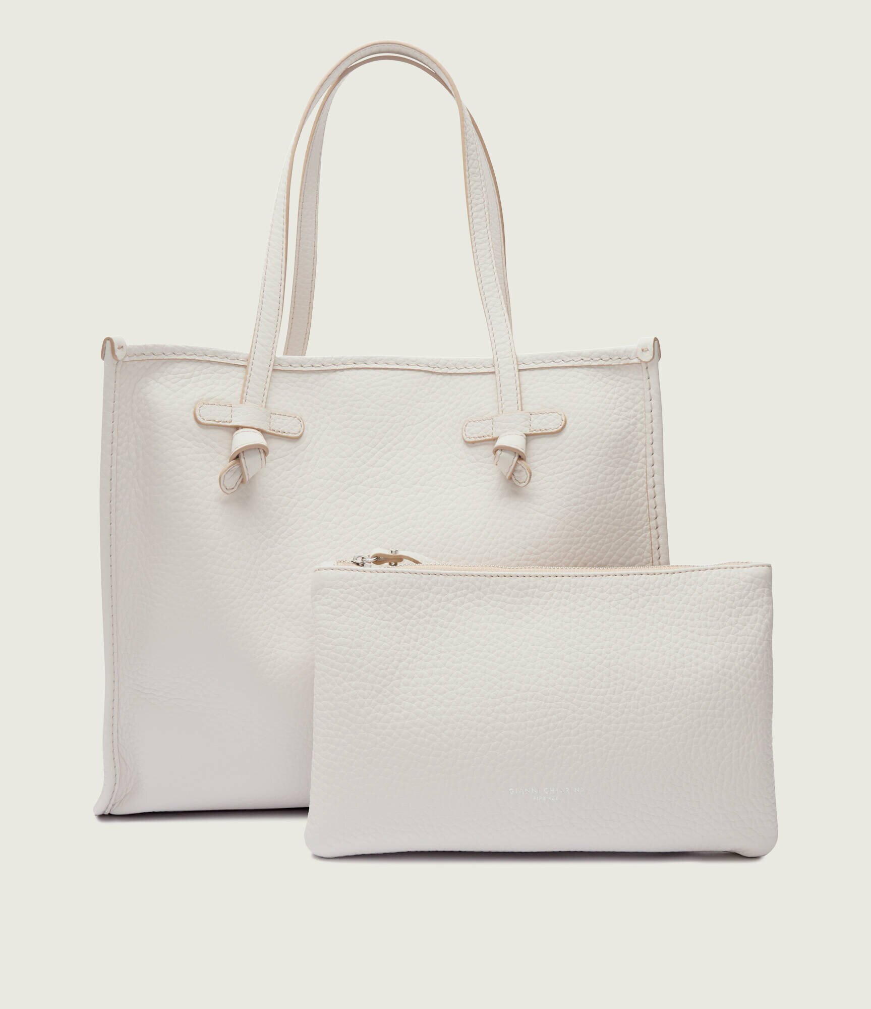 Gianni Chiarini De piele geantă shopper + borsetă Marcella