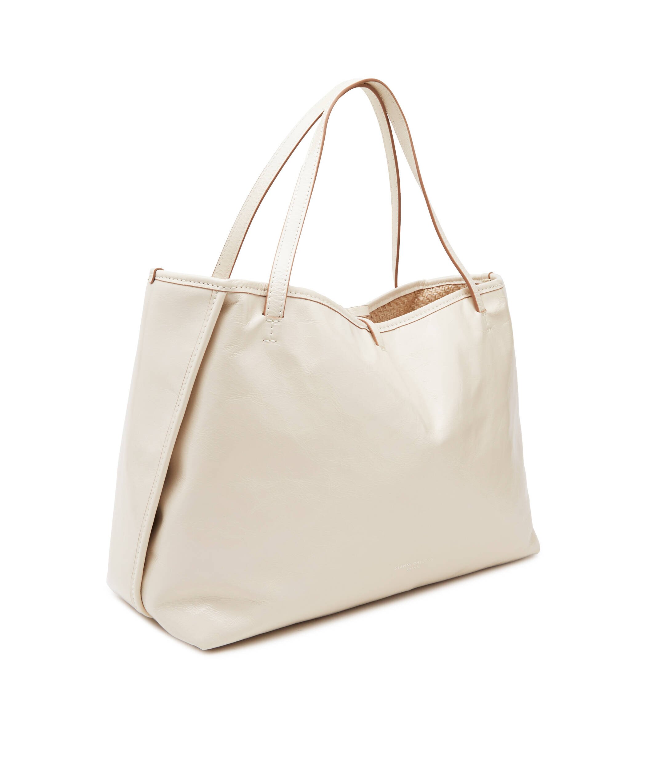 Gianni Chiarini De piele geantă shopper cu două fețe + borsetă