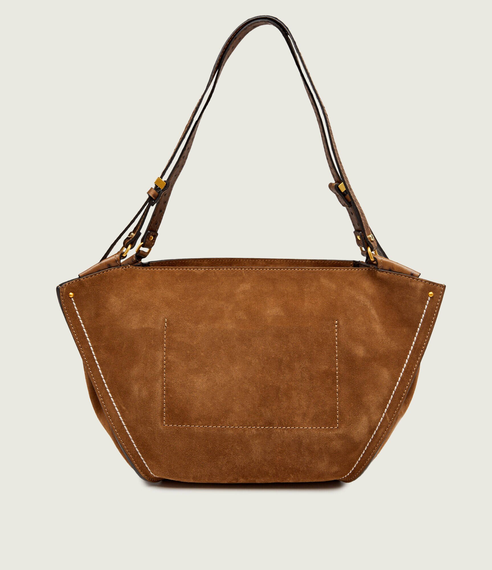 Gianni Chiarini Geantă shopper Bloom | piele întoarsă