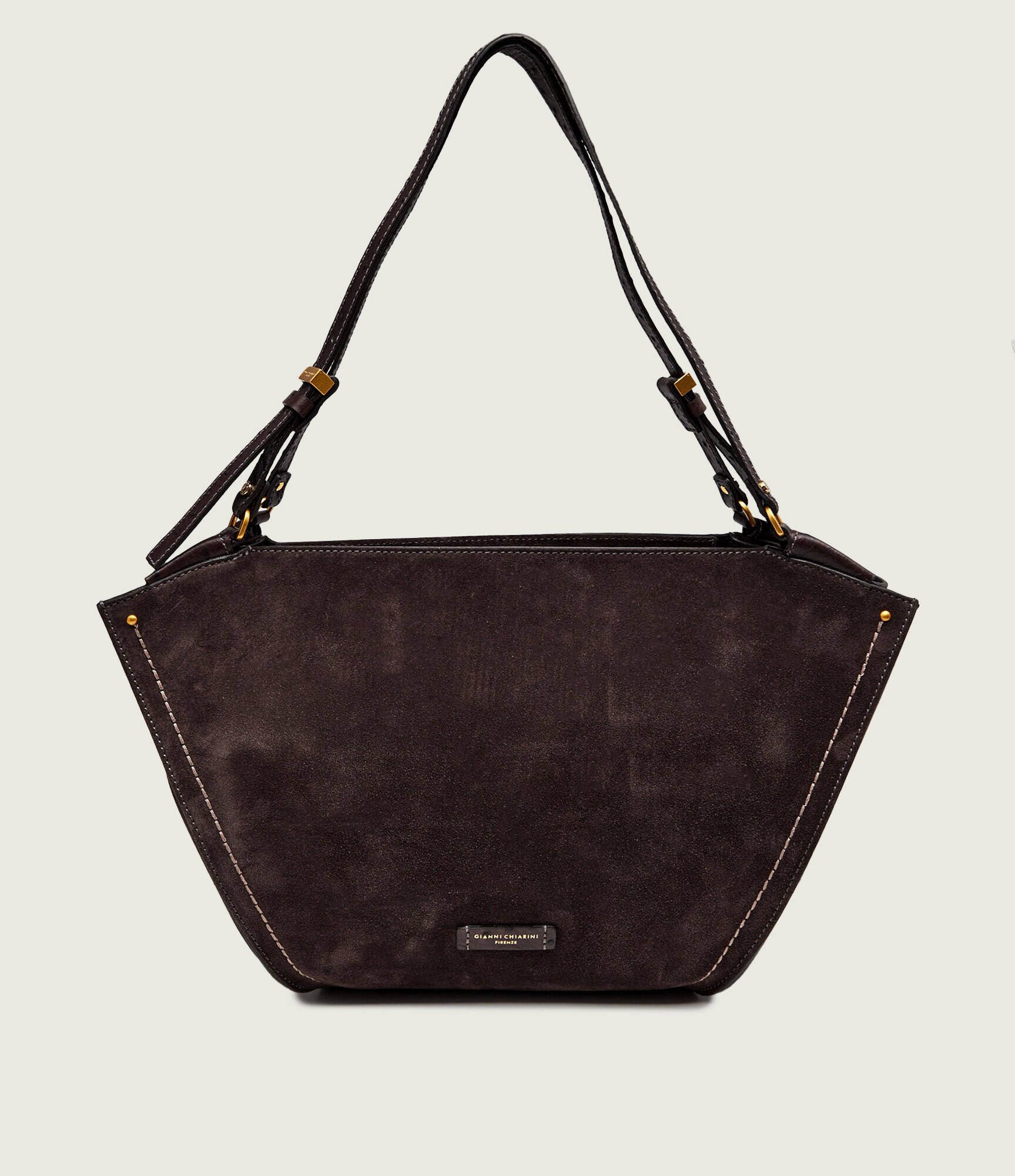Gianni Chiarini Geantă shopper Bloom | piele întoarsă