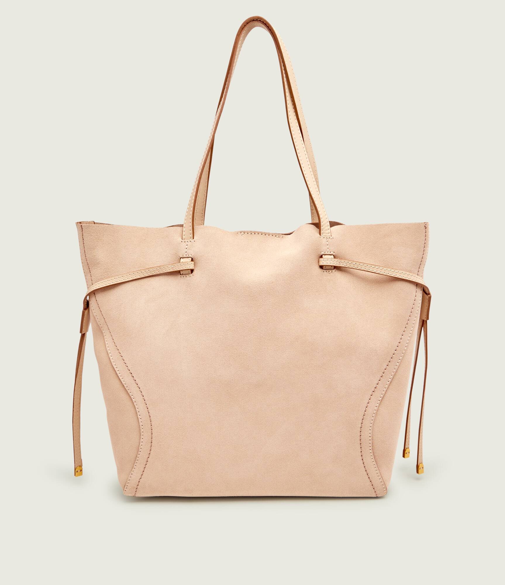 Gianni Chiarini Geantă shopper + borsetă VIOLETTE | piele întoarsă
