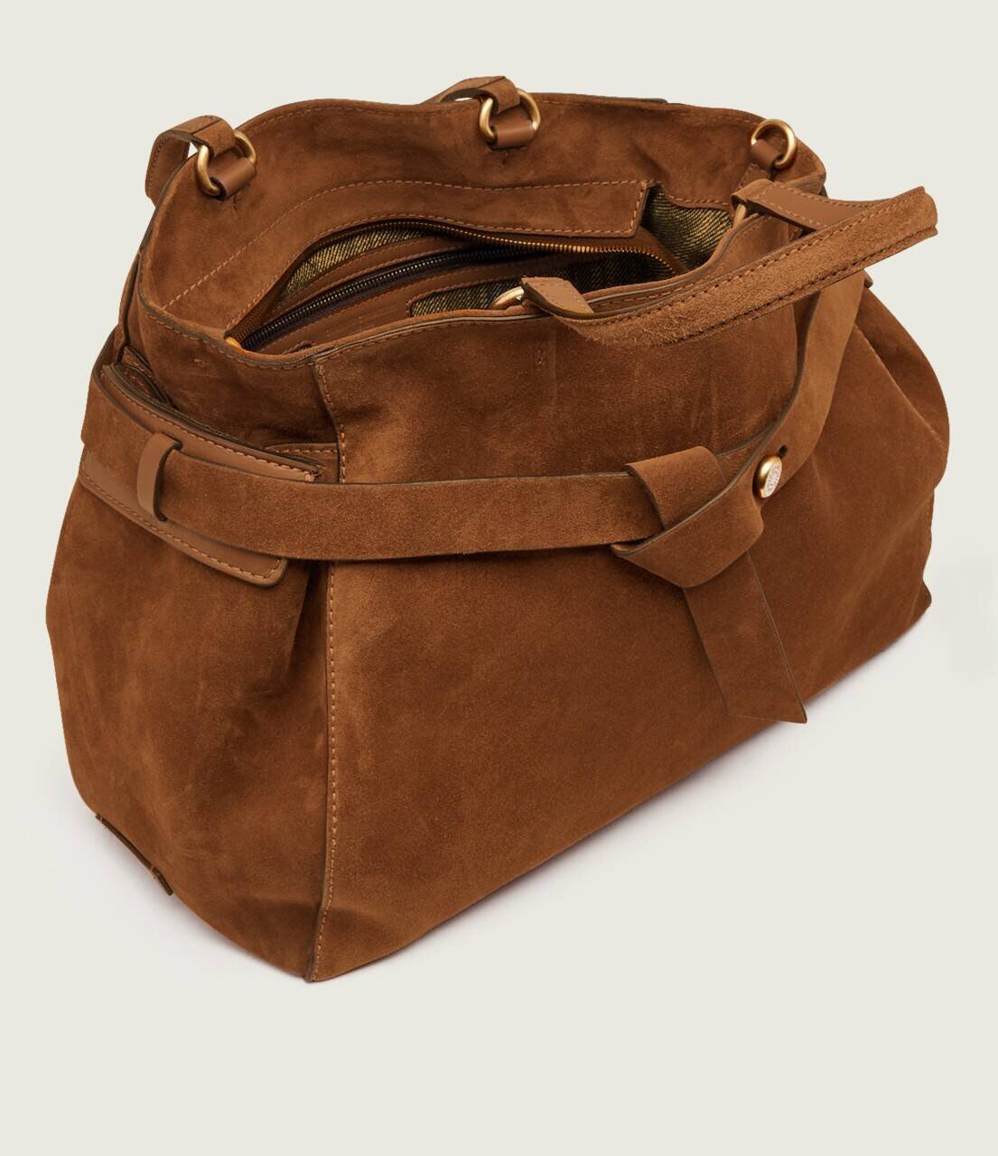 Gianni Chiarini Geantă shopper Miranda | piele întoarsă