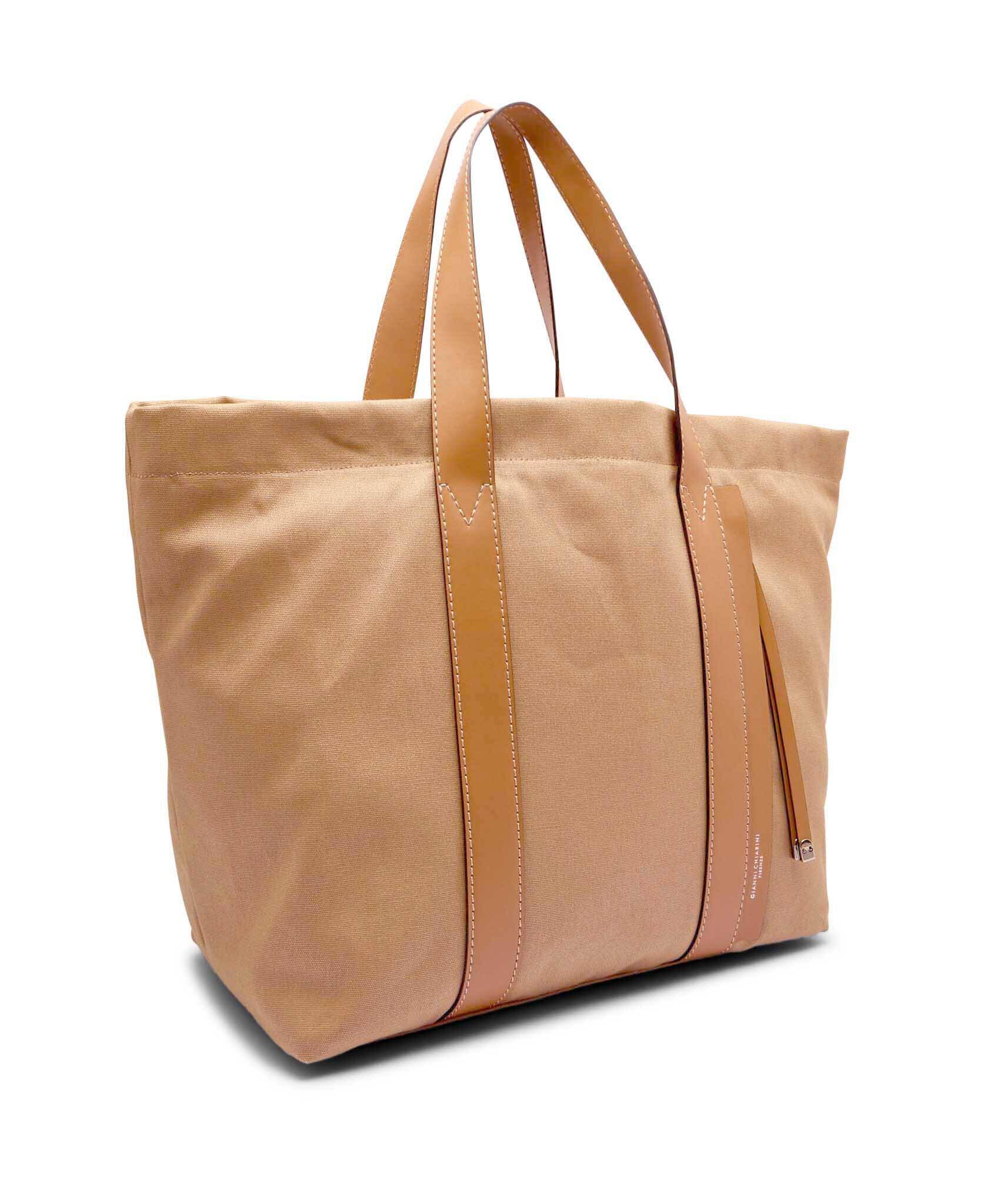 Gianni Chiarini Geantă shopper Sara cu adaos de piele