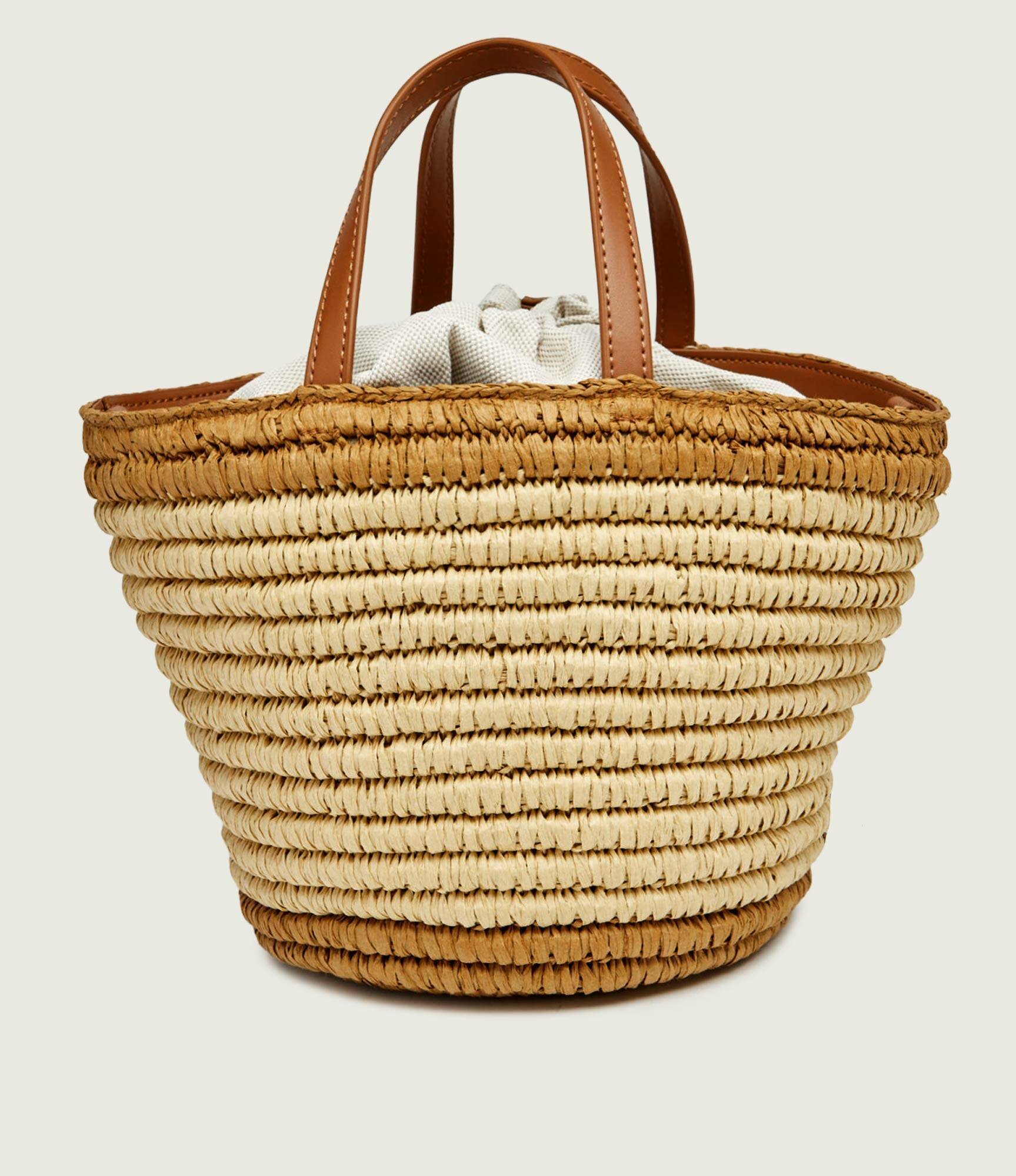 Gianni Chiarini Geantă tip sac Mae cu adaos de piele