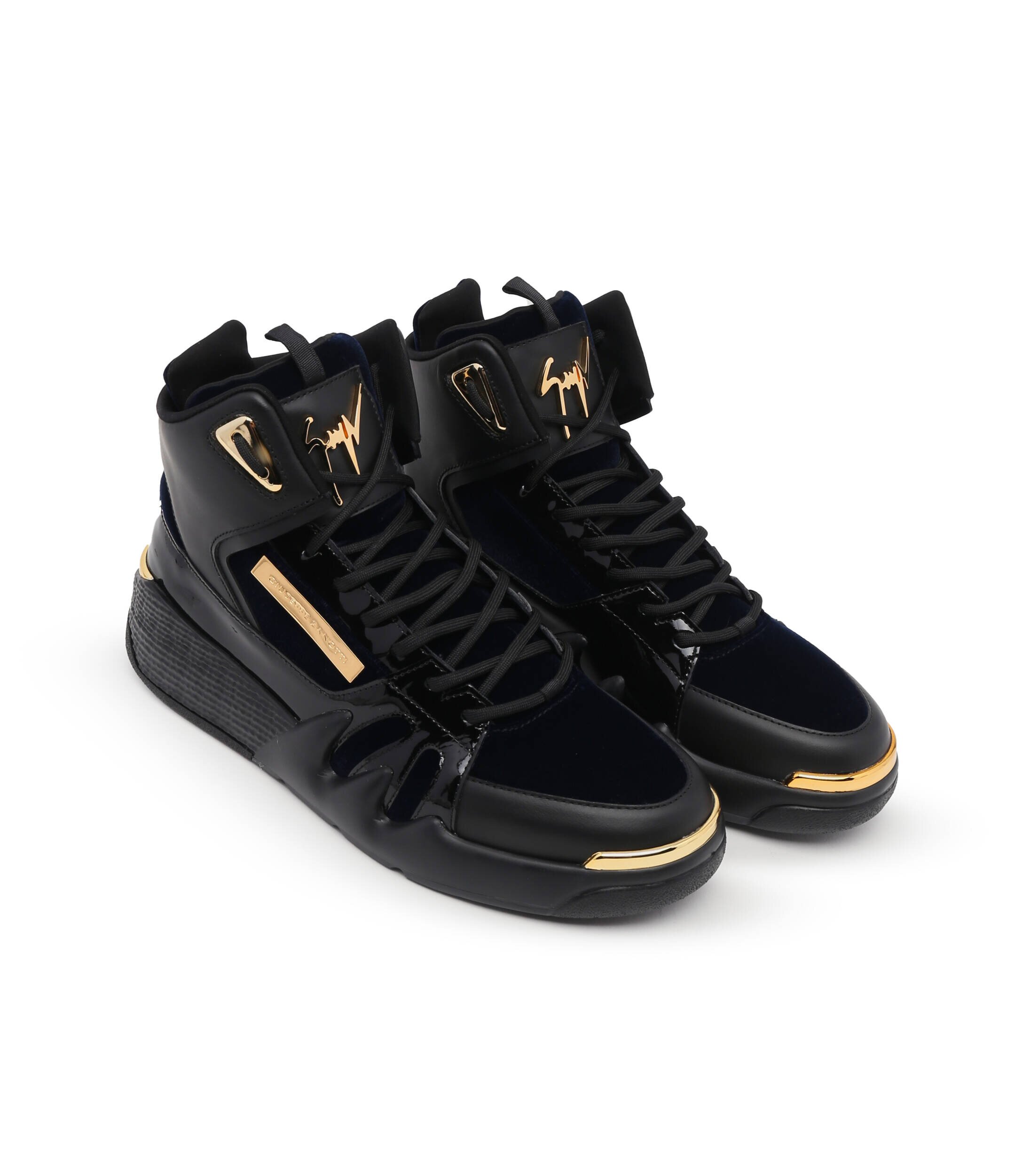 Giuseppe Zanotti De piele sneakers BBS TALOGO