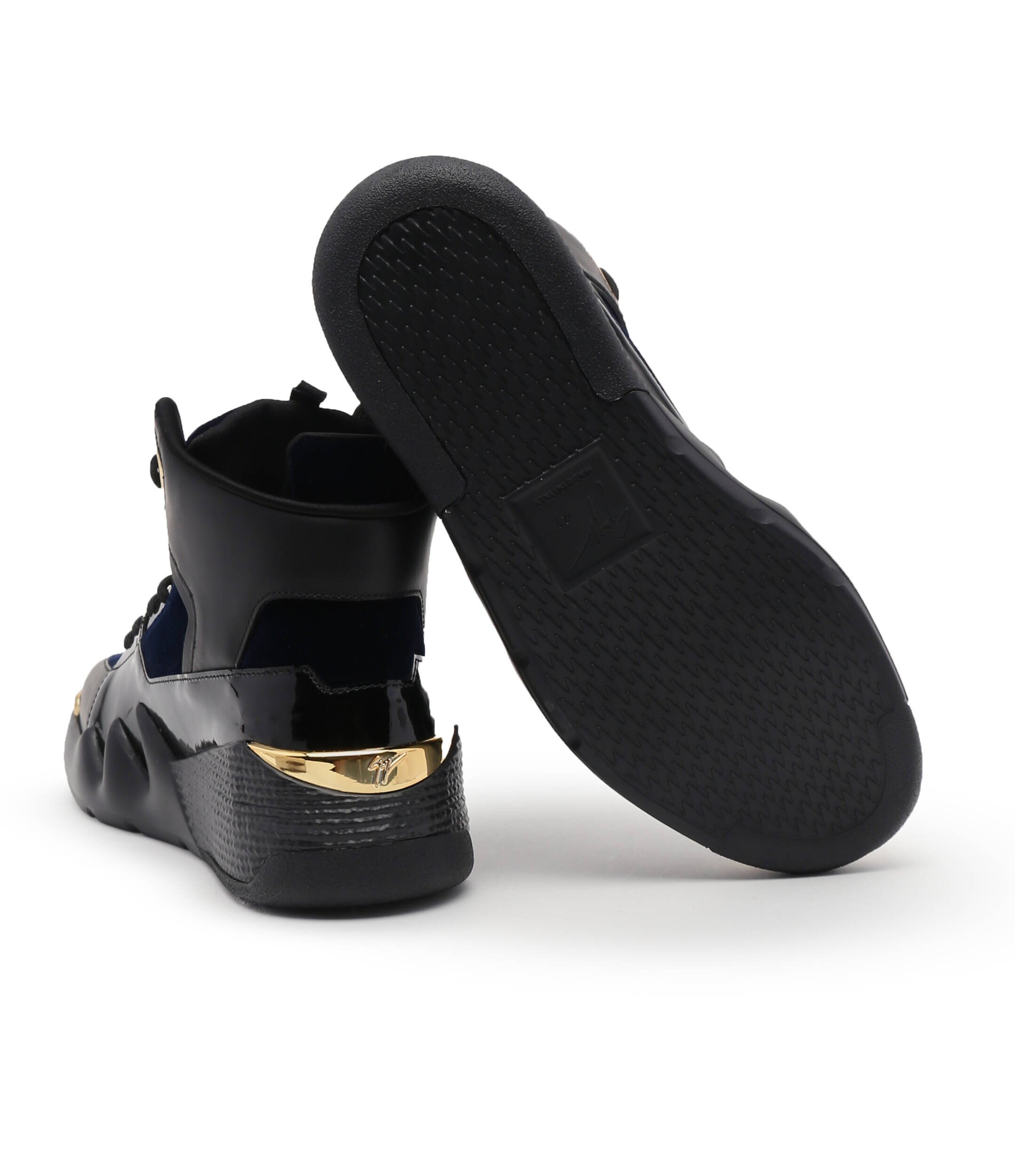 Giuseppe Zanotti De piele sneakers BBS TALOGO