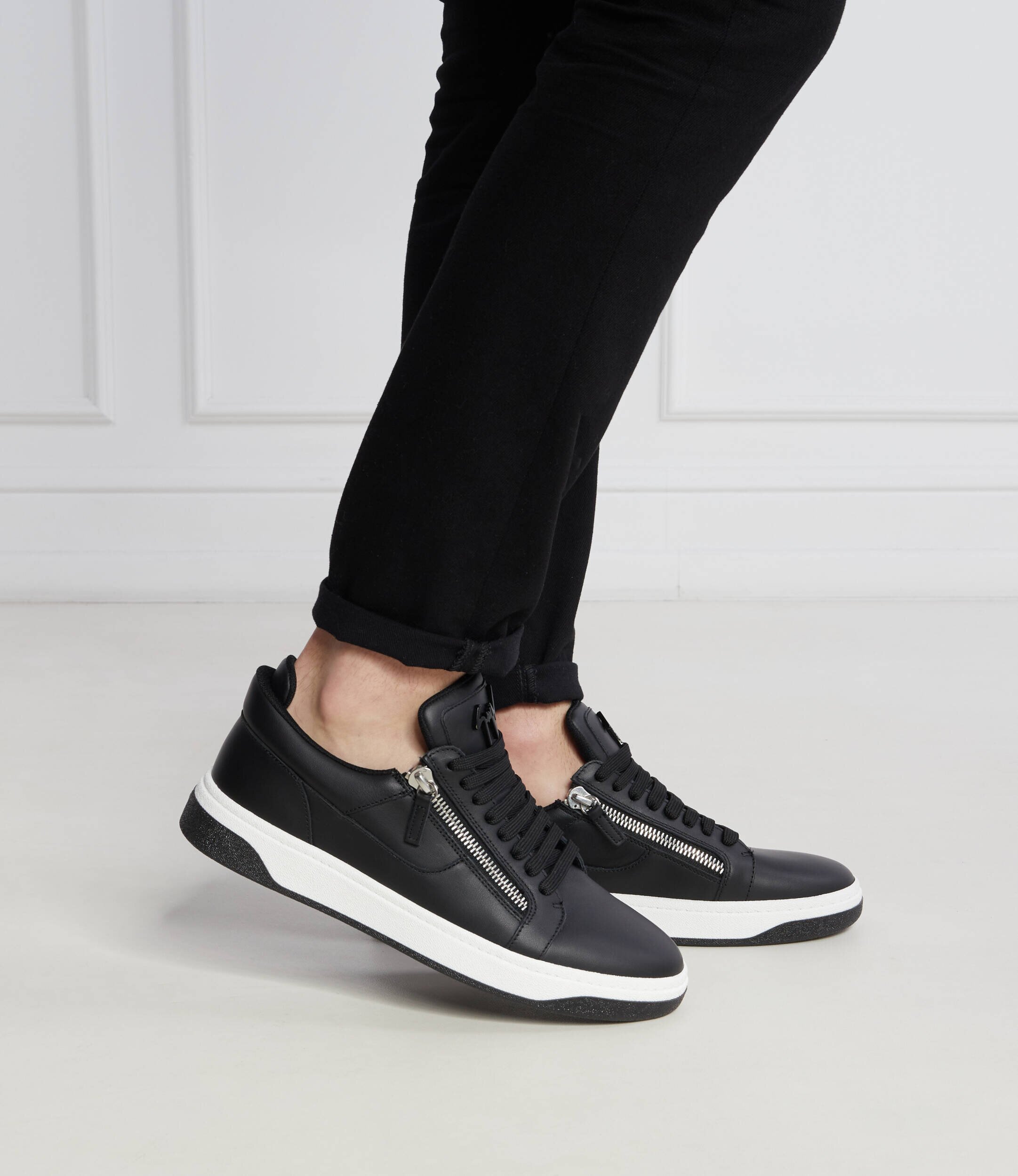 Giuseppe Zanotti De piele sneakers TALOGO
