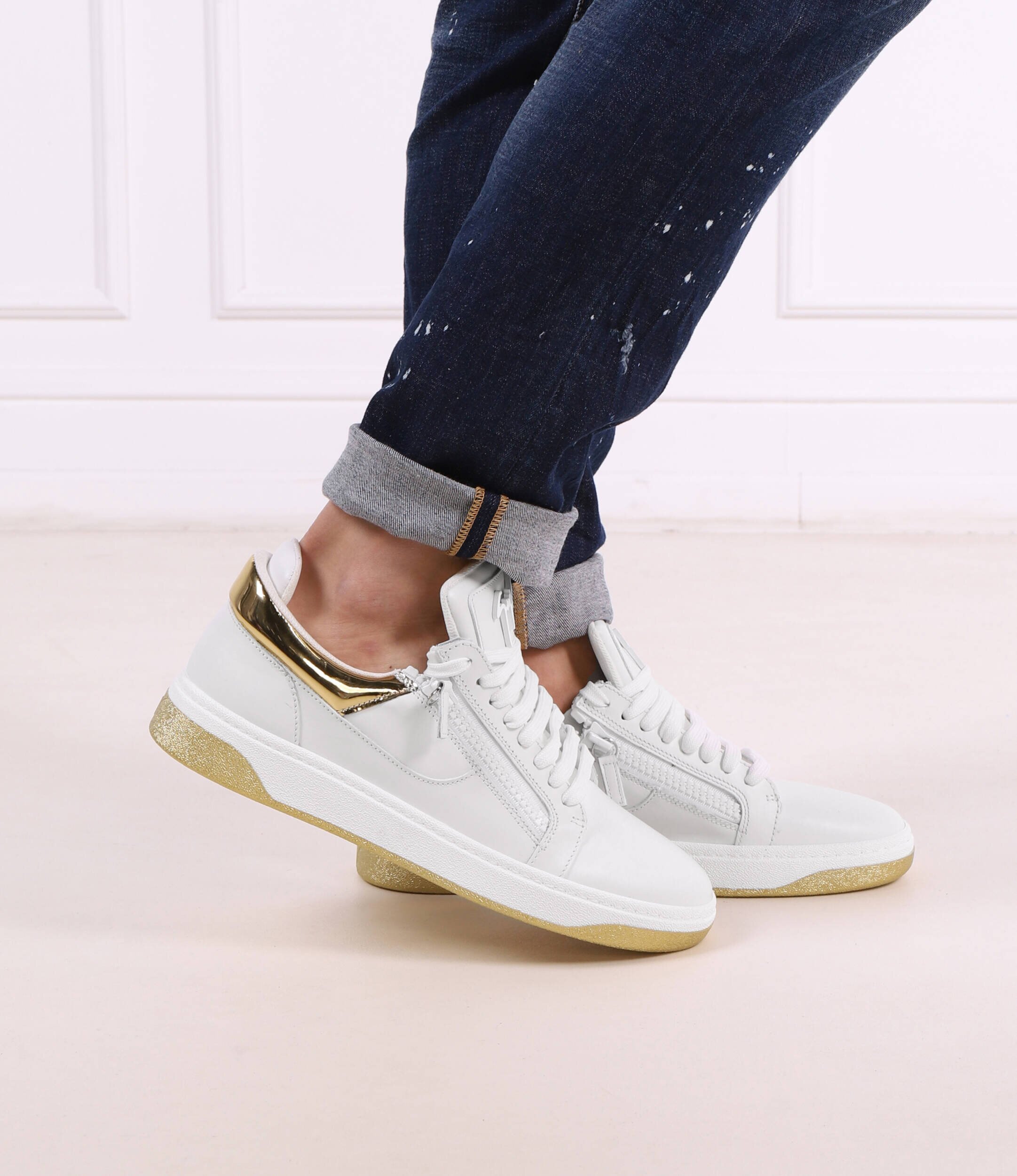 Giuseppe Zanotti De piele sneakers TALOGO