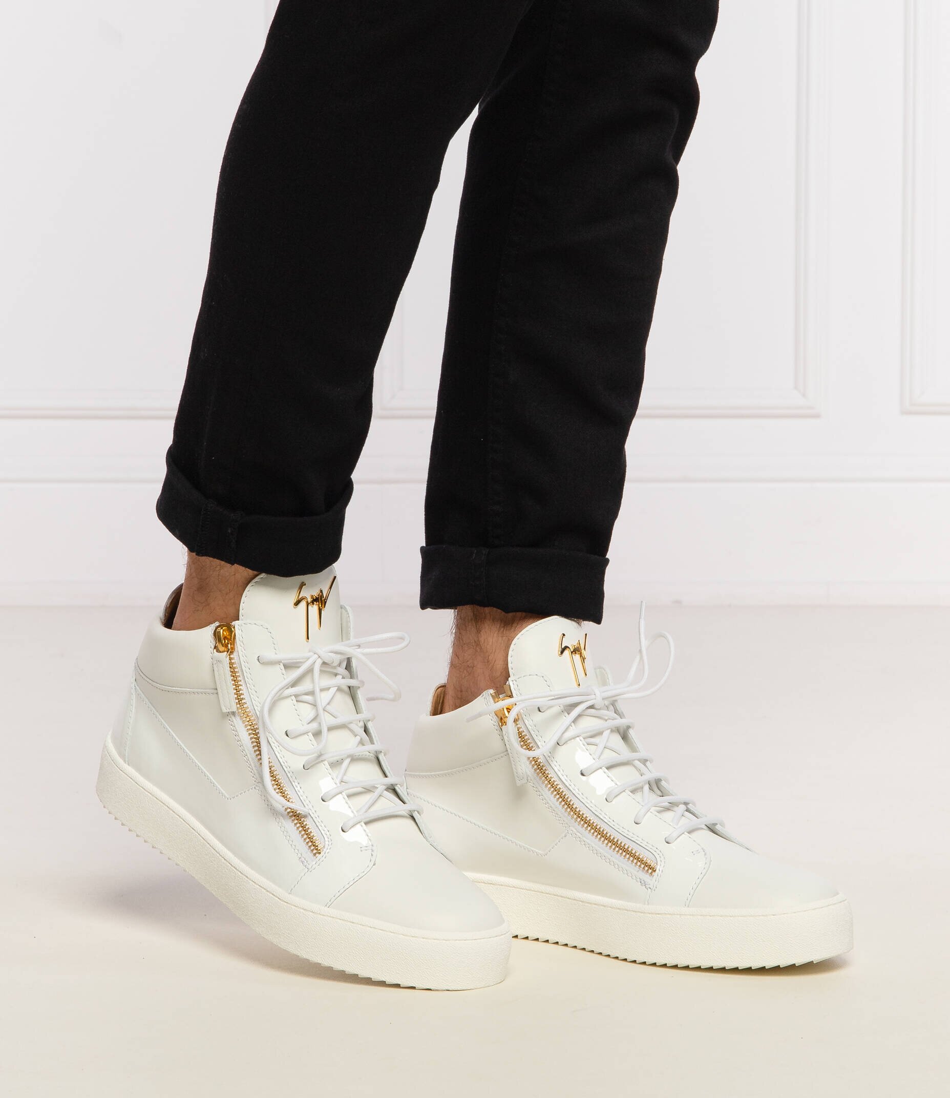 Giuseppe Zanotti De piele teniși MAY LONDON