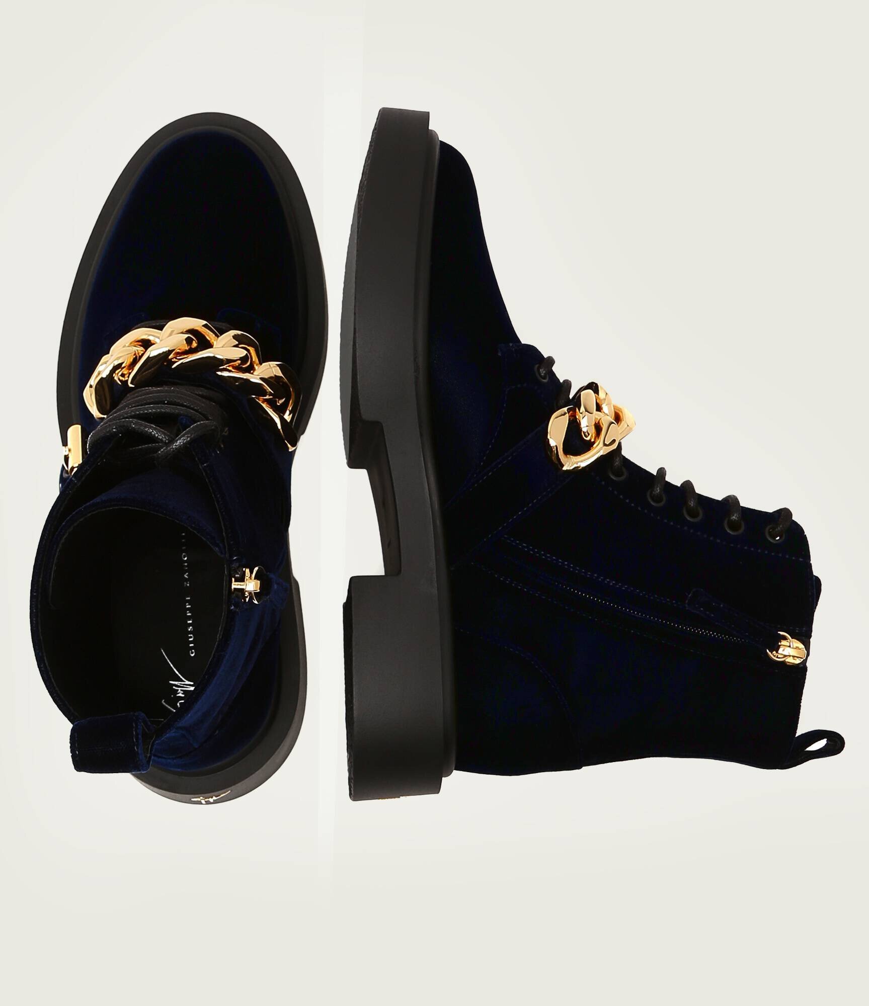 Giuseppe Zanotti Încălțăminte înaltă CATENA | piele întoarsă