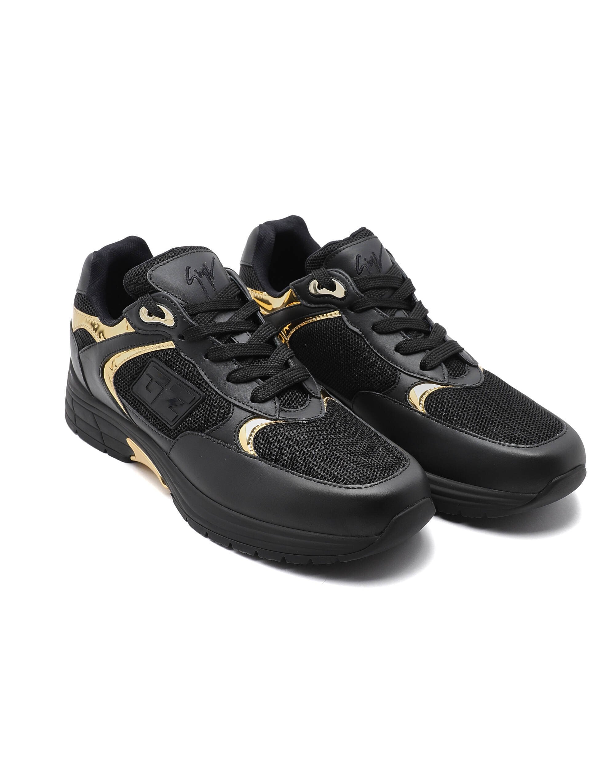 Giuseppe Zanotti Sneakers GZRUNNER cu adaos de piele