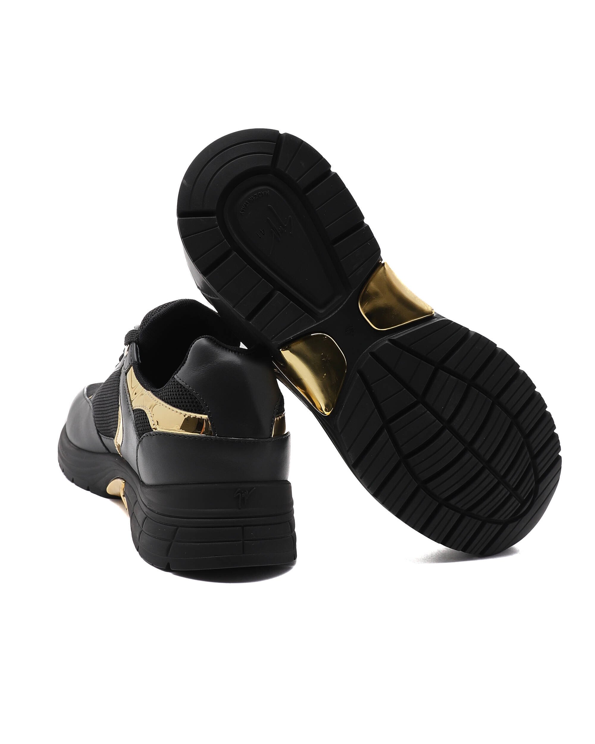 Giuseppe Zanotti Sneakers GZRUNNER cu adaos de piele