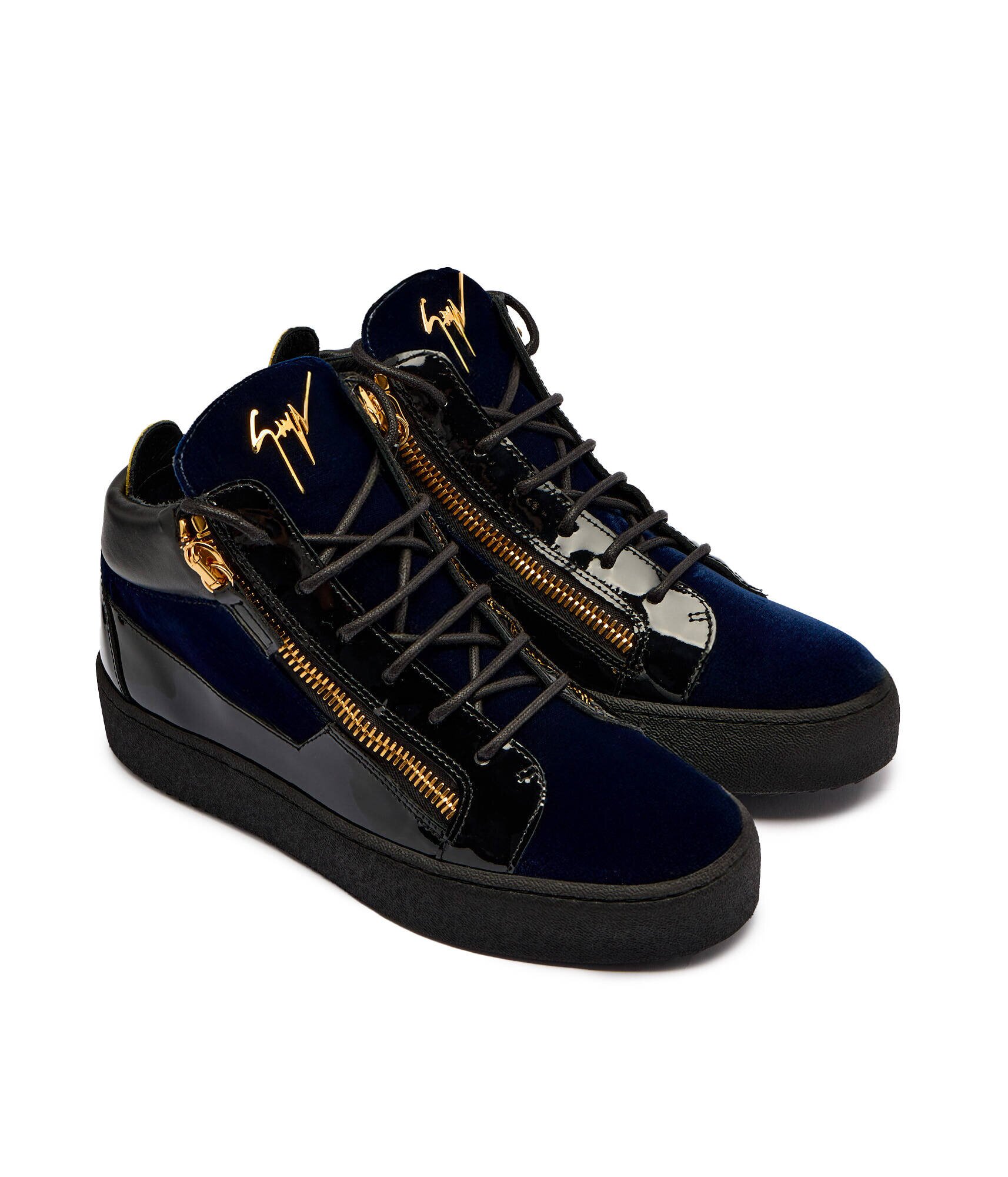 Giuseppe Zanotti Sneakers VERONICA cu adaos de piele