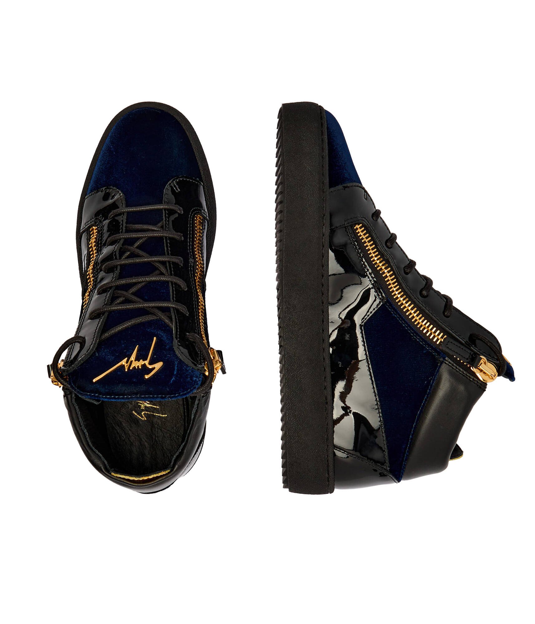 Giuseppe Zanotti Sneakers VERONICA cu adaos de piele