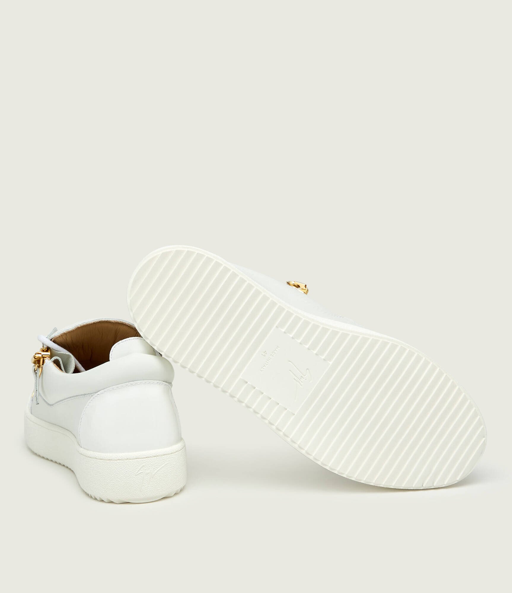 Giuseppe Zanotti Teniși din piele Frankie