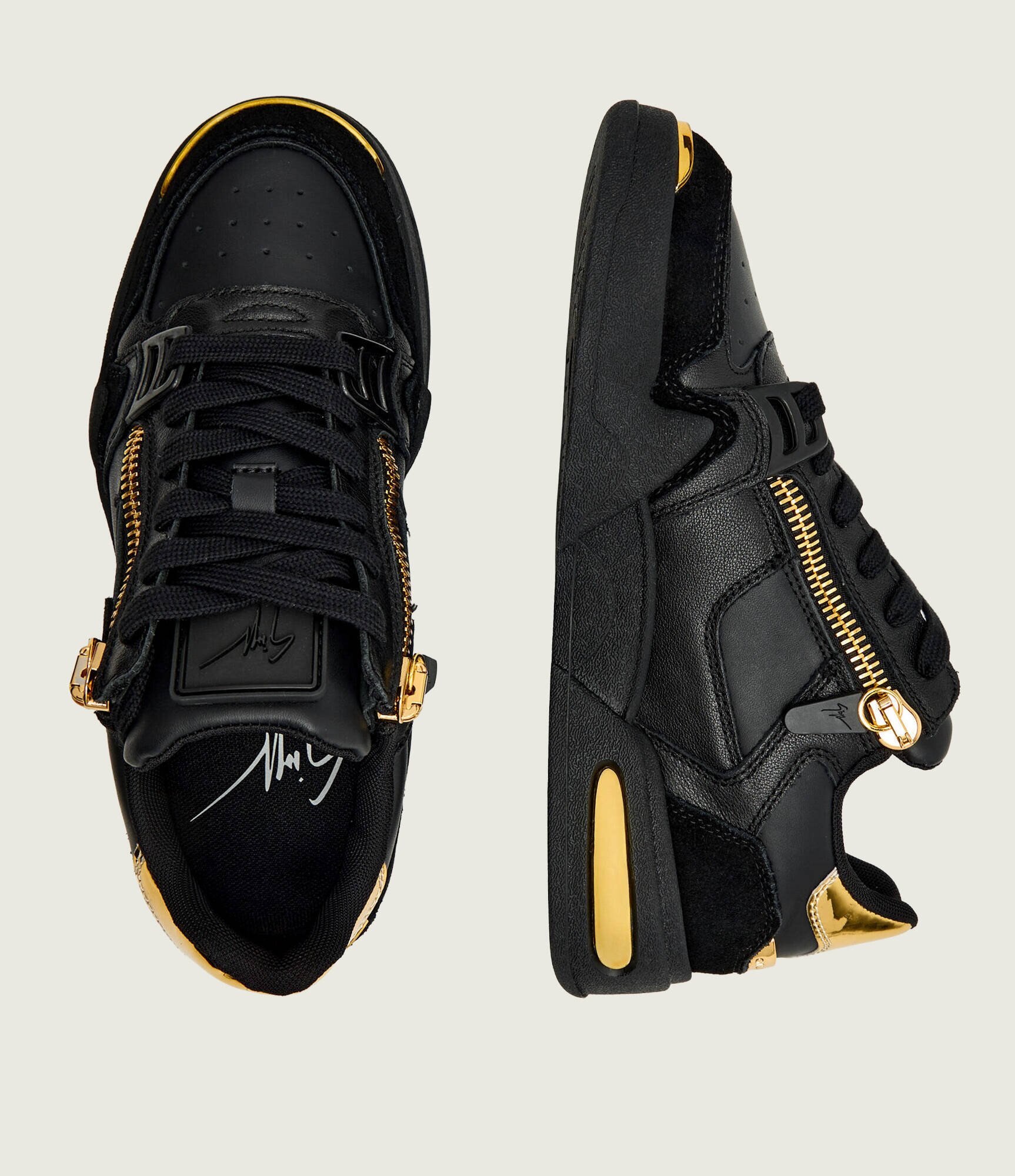 Giuseppe Zanotti Teniși din piele GHOST