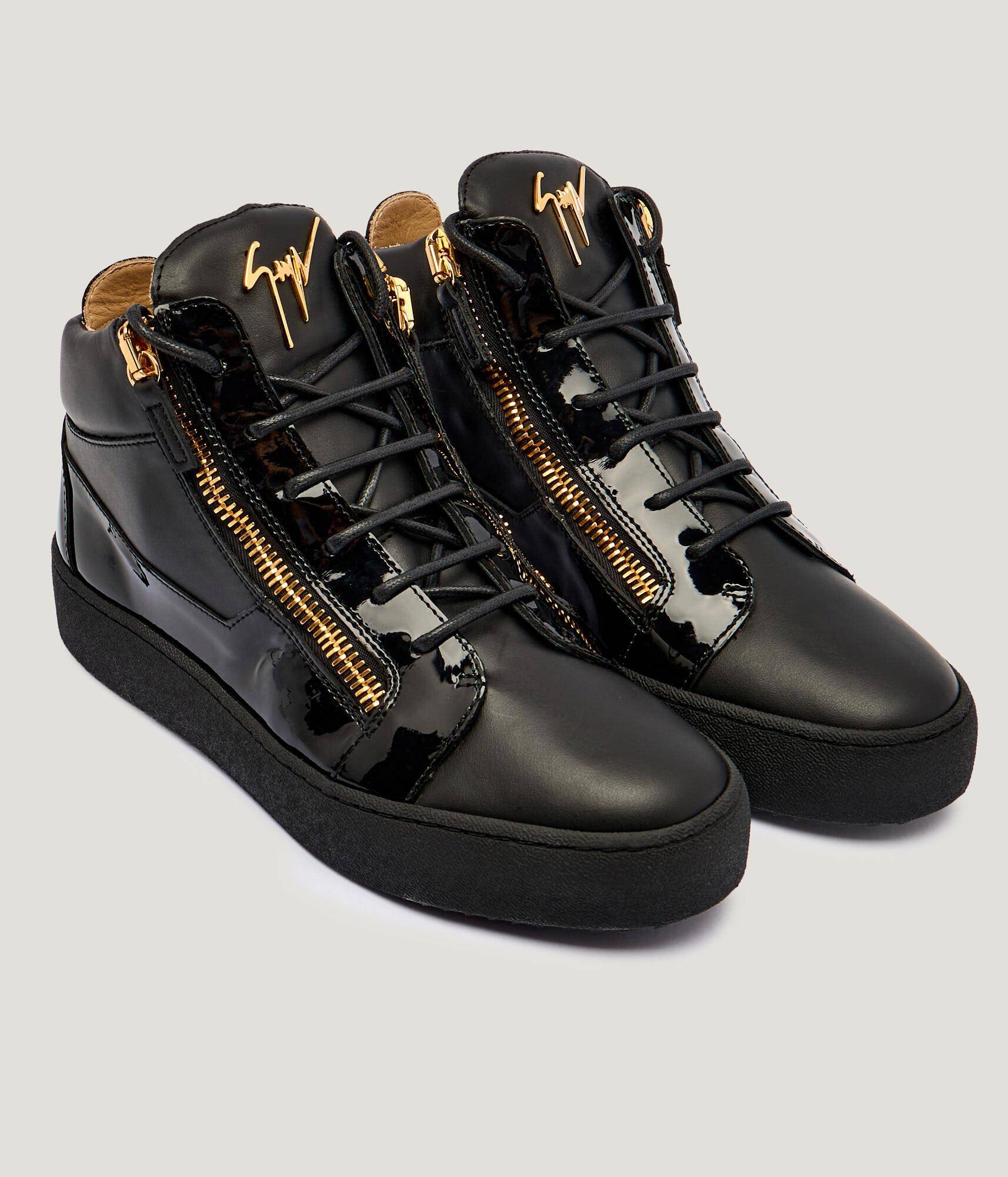 Giuseppe Zanotti Teniși din piele KRISS