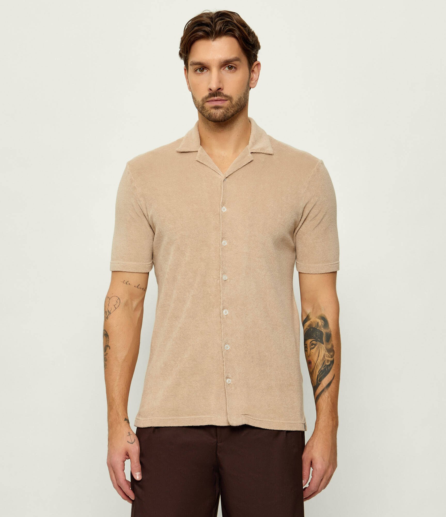 Gran Sasso Cămașă | regular fit frotir