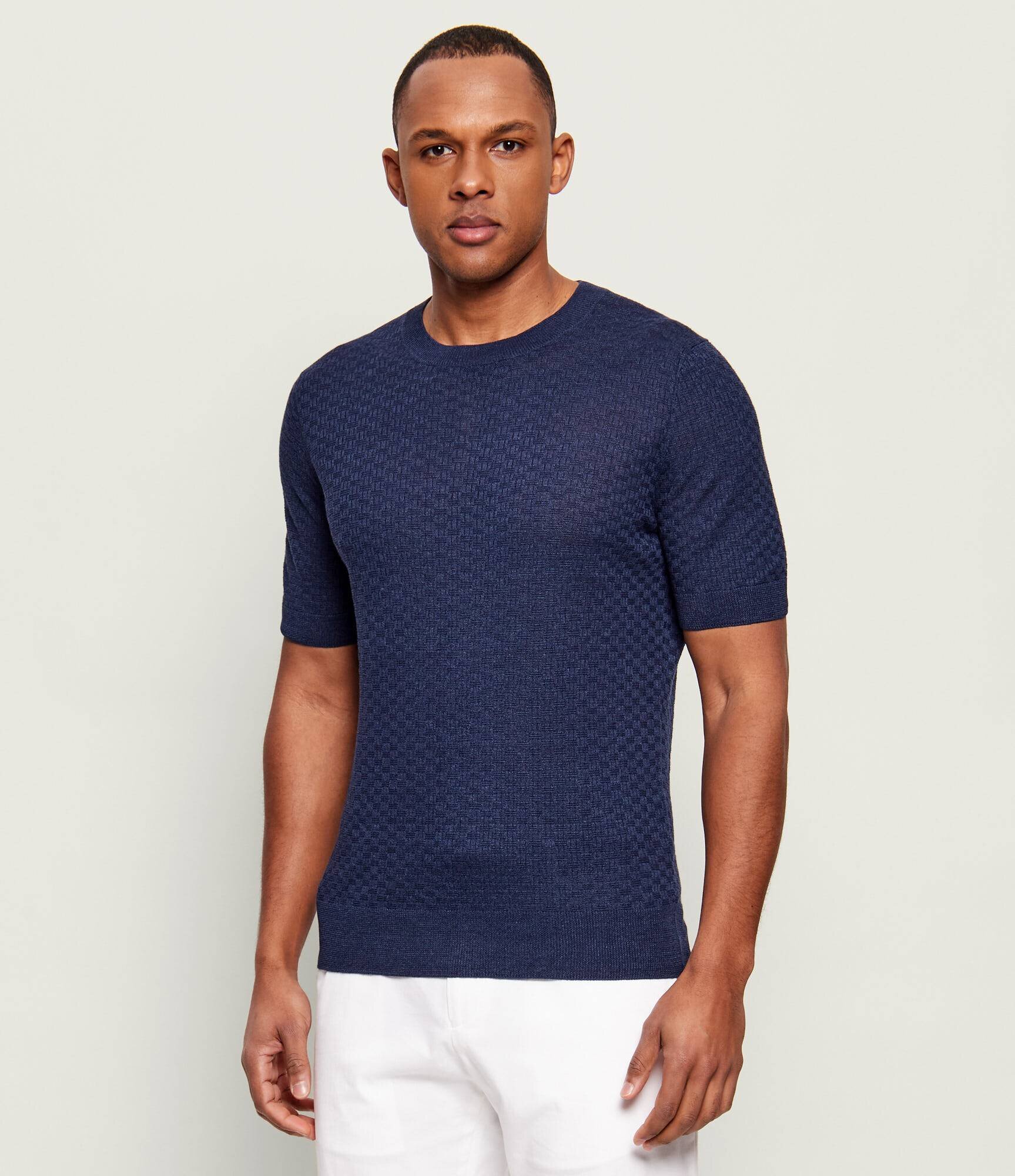 Gran Sasso De in tricou | Slim Fit