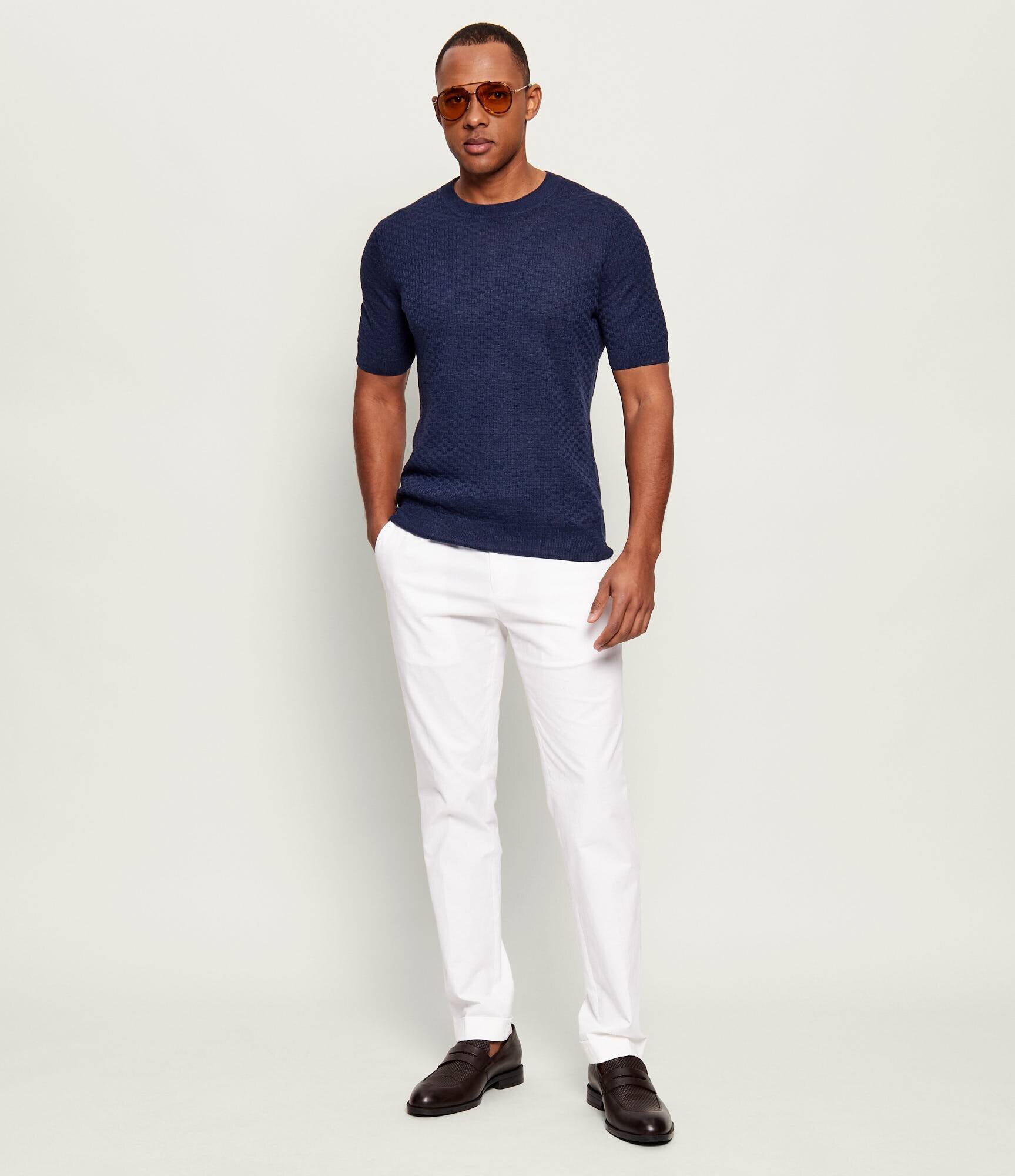 Gran Sasso De in tricou | Slim Fit