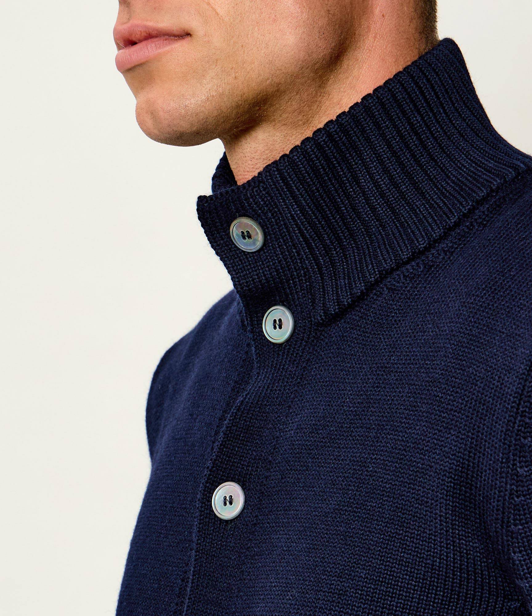 Gran Sasso De lână cardigan Corean | regular fit