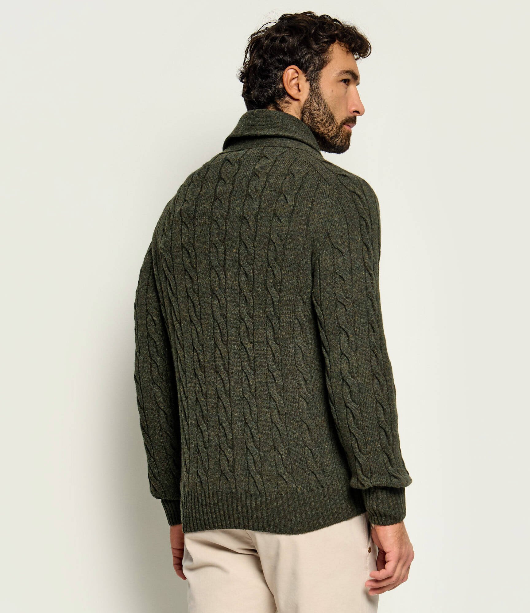 Gran Sasso De lână cardigan | regular fit