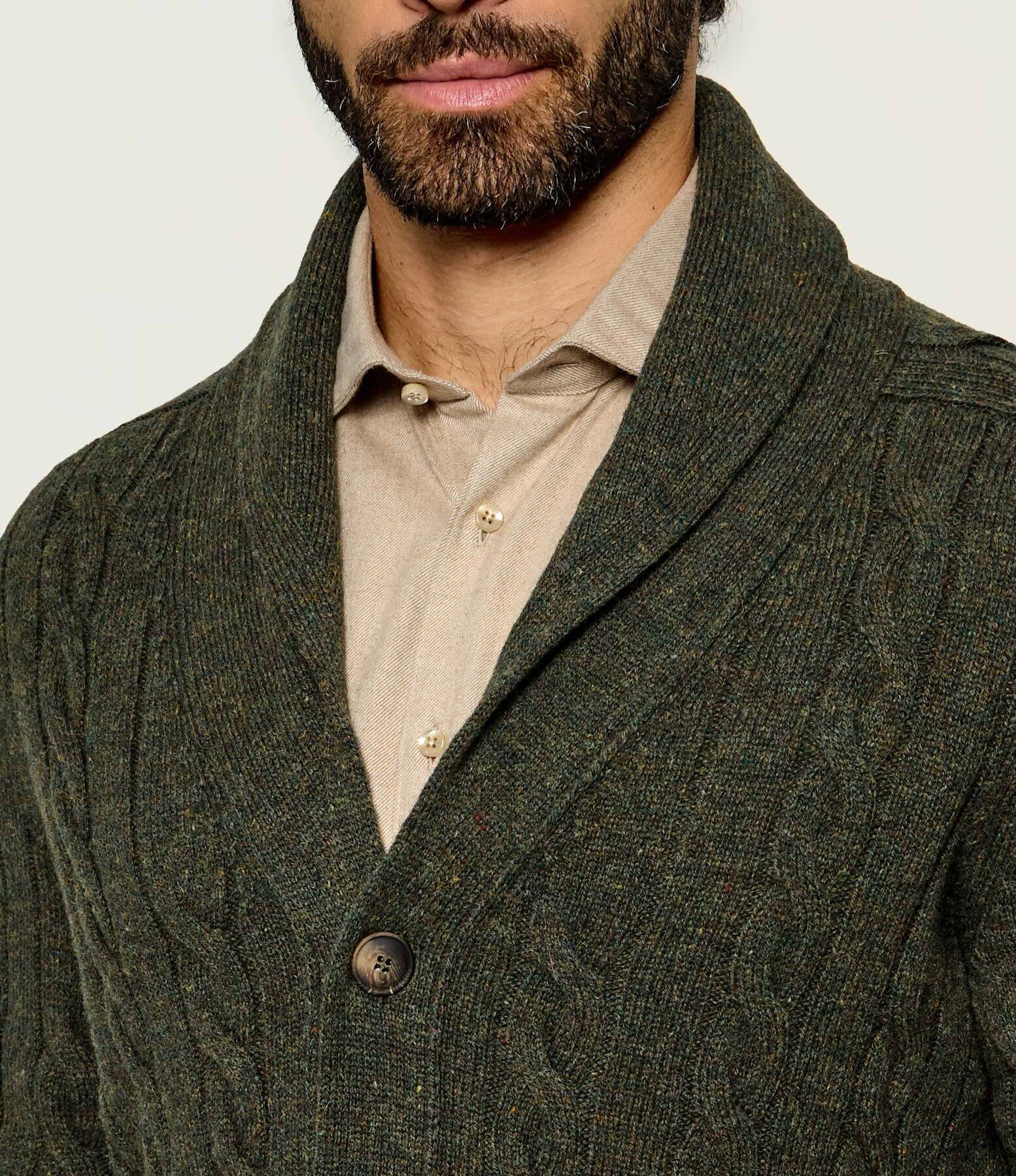 Gran Sasso De lână cardigan | regular fit