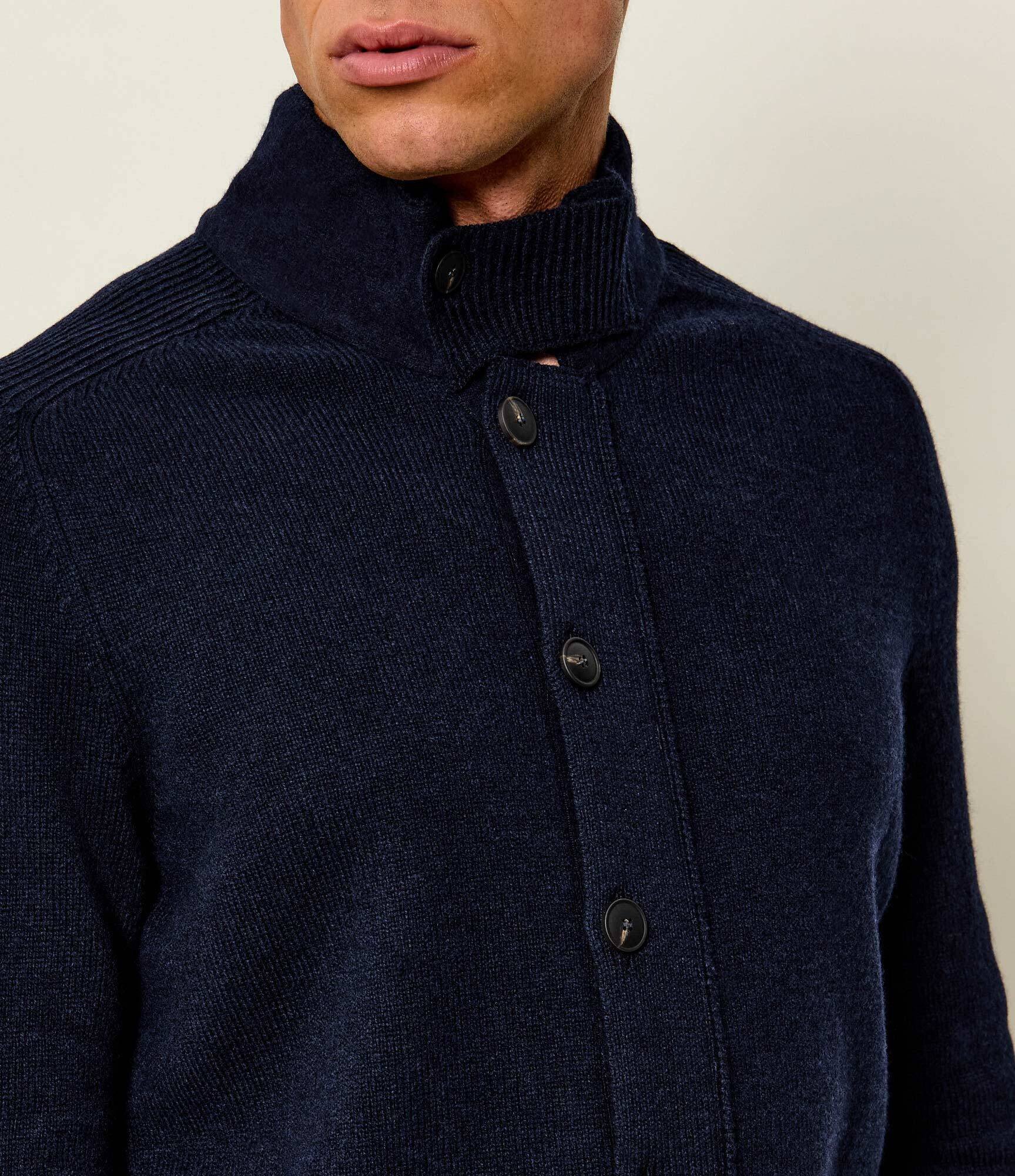 Gran Sasso De lână cardigan | regular fit