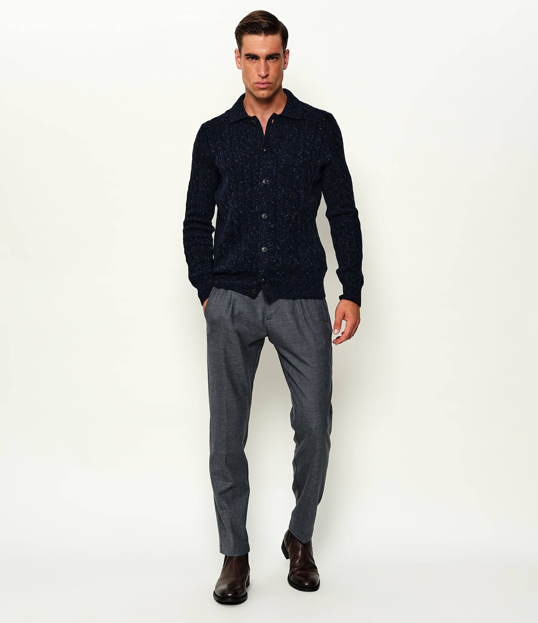 Gran Sasso De lână cardigan | regular fit cu adaos de cașmir