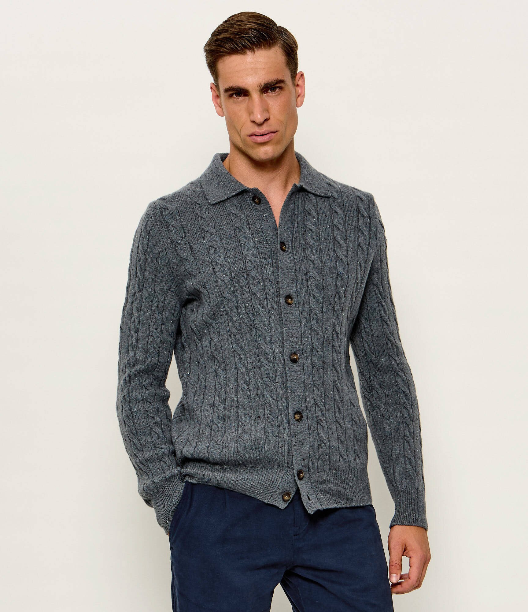 Gran Sasso De lână cardigan | regular fit cu adaos de cașmir
