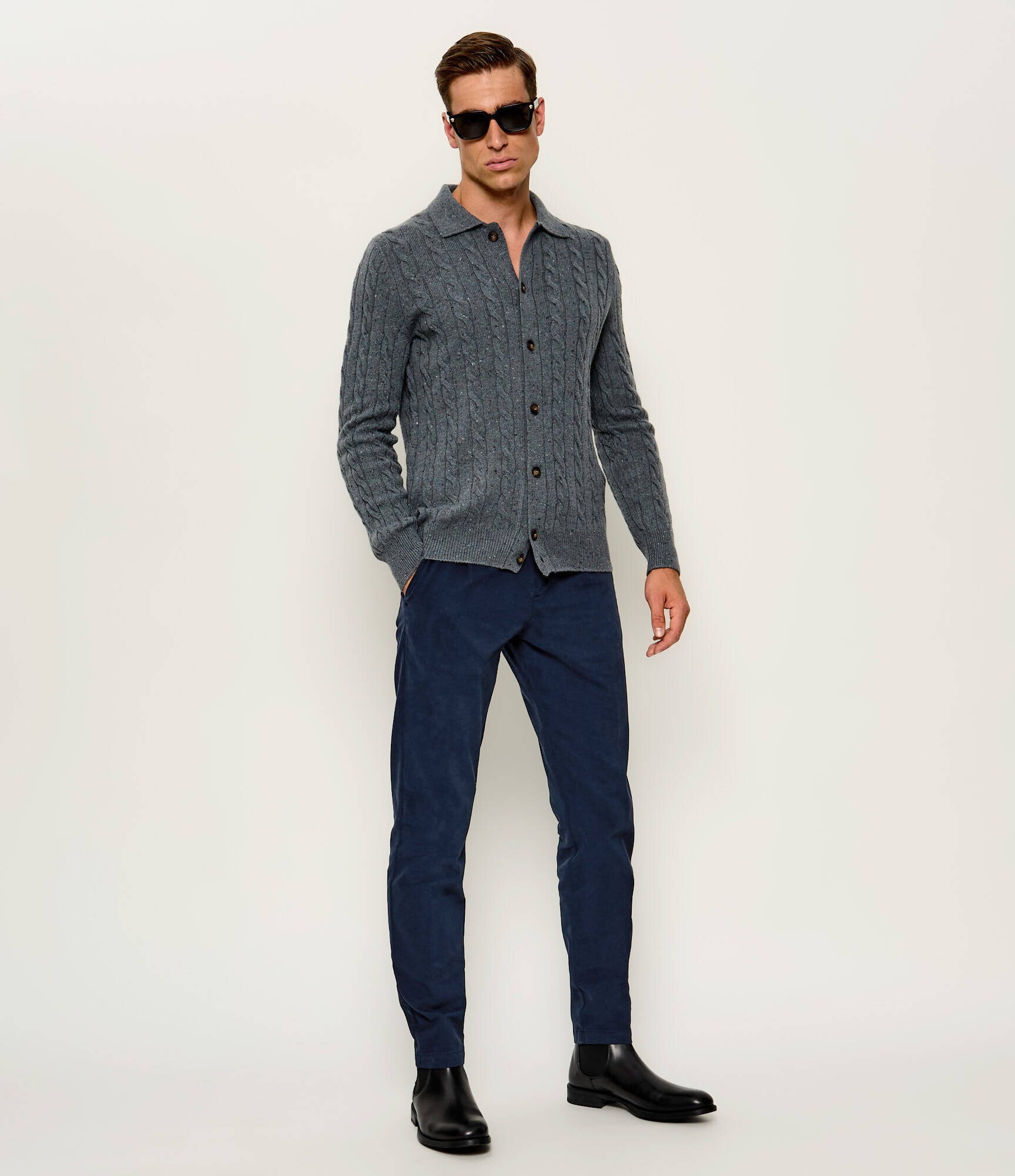 Gran Sasso De lână cardigan | regular fit cu adaos de cașmir